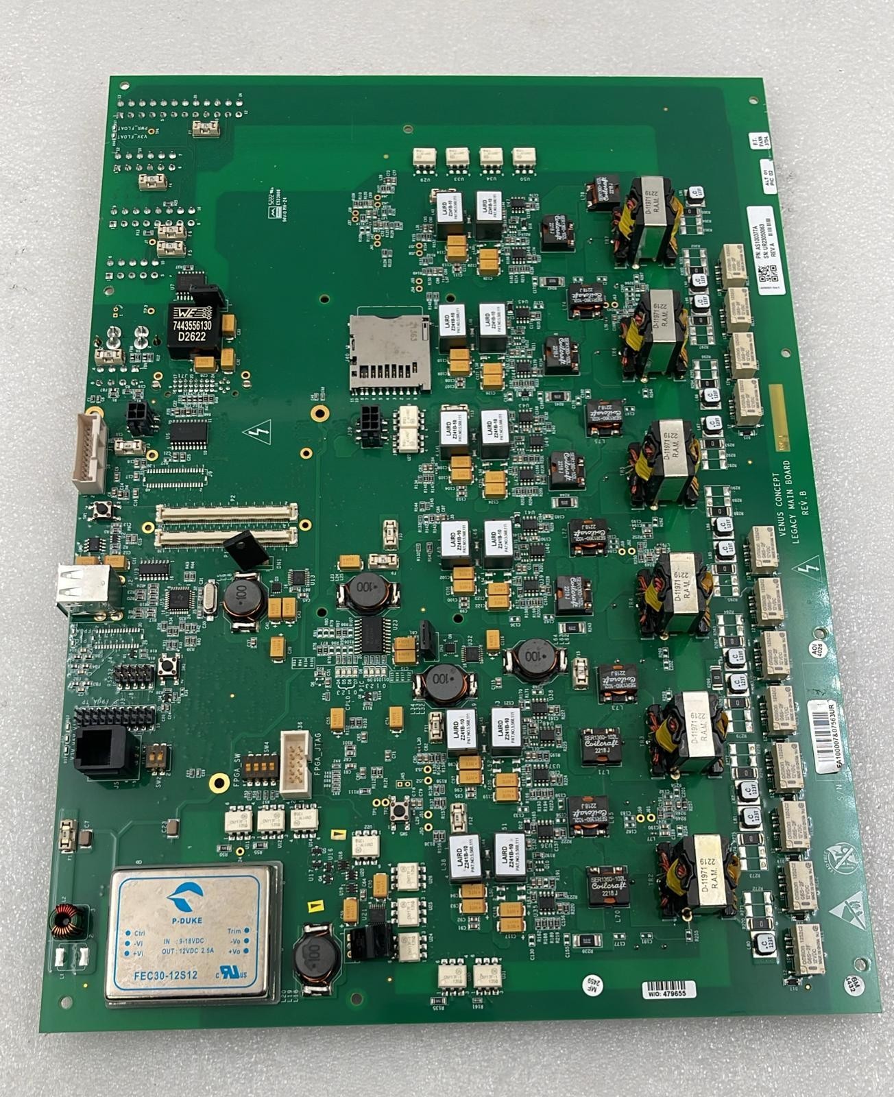 Venus Legacy Main Board PCB ASSY AS100377A Venus Legacy Main Board PCB ASSY AS100377A