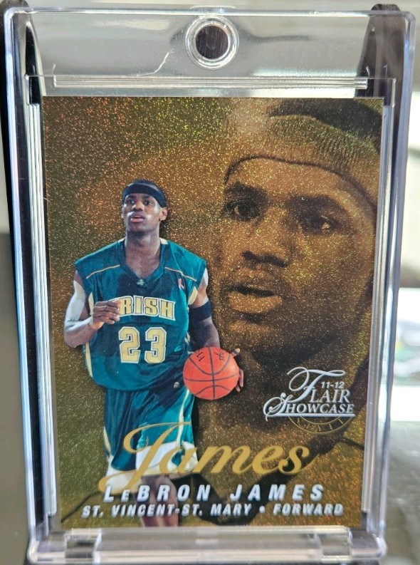 2011-12 Fleer Retro - Flair Showcase LeBron James #FL-2 12/150 2011-12 Fleer Retro - Flair Showcase LeBron James #FL-2 12/150
