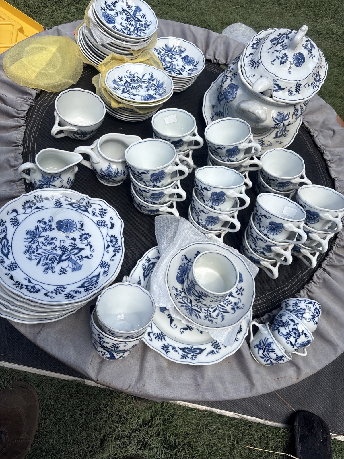70pc VTG Blue Danube Blue & White China Lot Huge Look At Photos