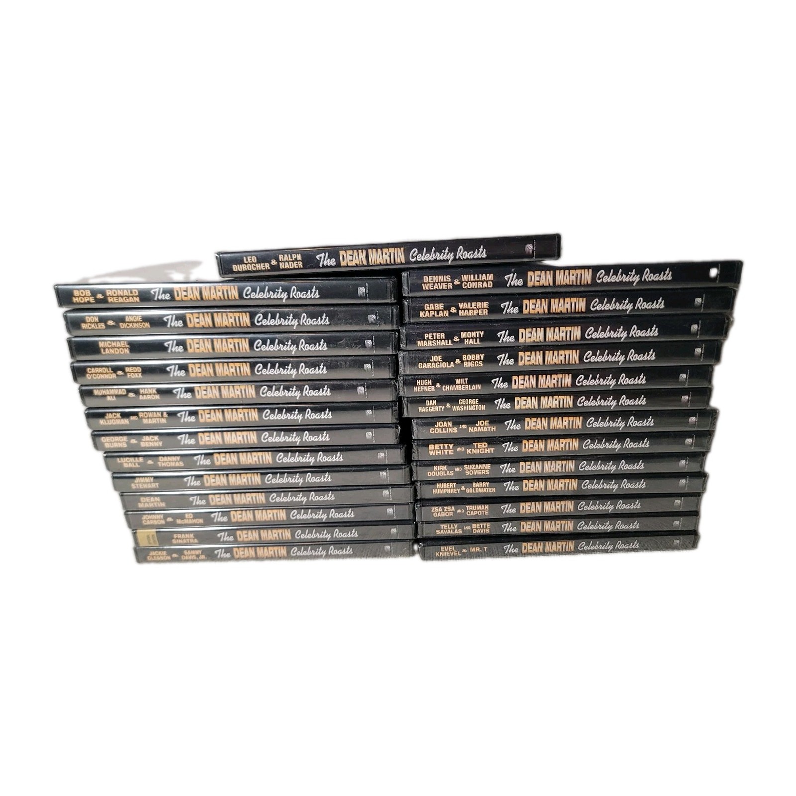 The Dean Martin Celebrity Roasts DVD Lot of 27 Factory Sealed Greg Garrison New