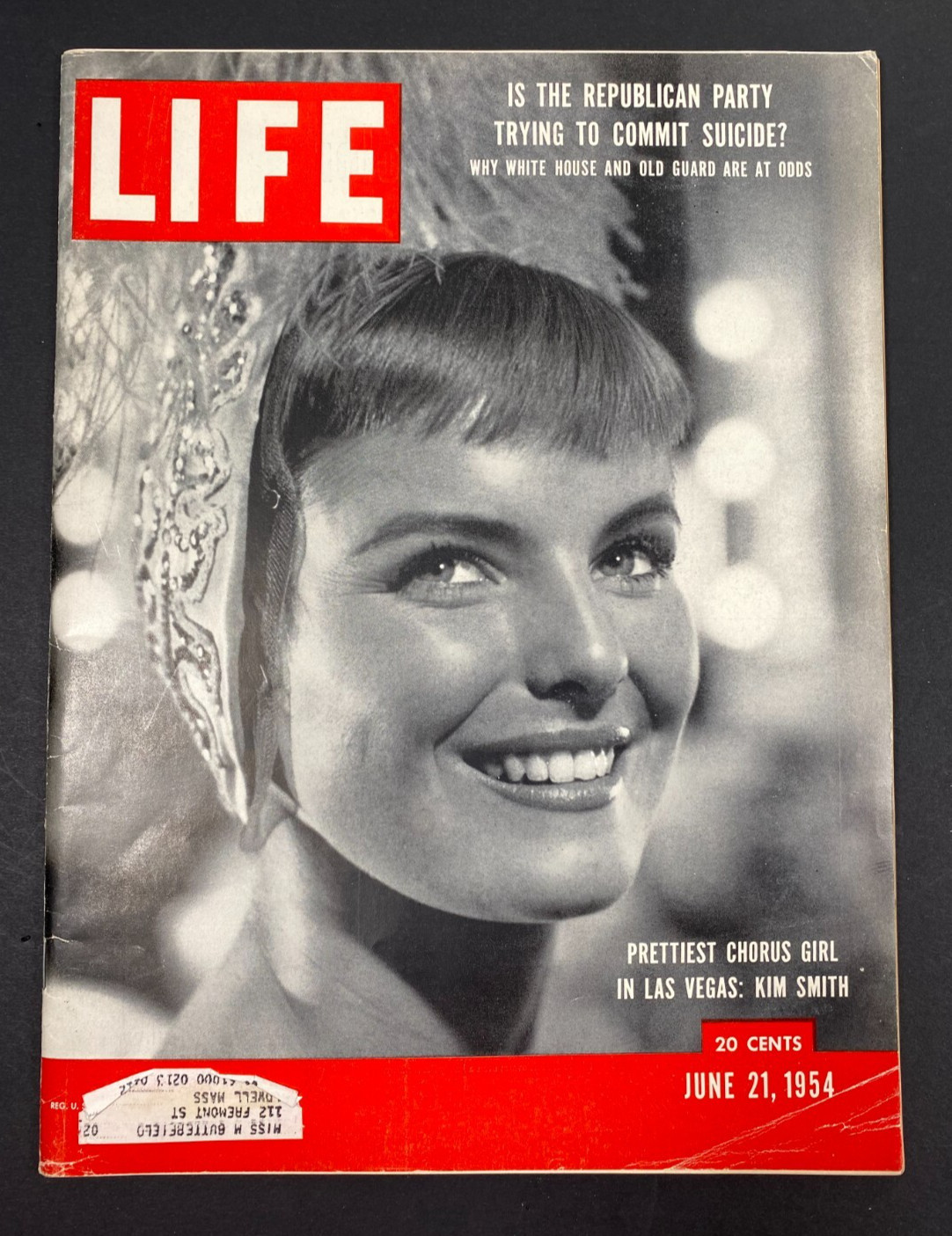 VTG LIFE Magazine - Jun 21 1954 - KIM SMITH / Vintage Coke Ad / Helen Keller VTG LIFE Magazine - Jun 21 1954 - KIM SMITH / Vintage Coke Ad / Helen Keller