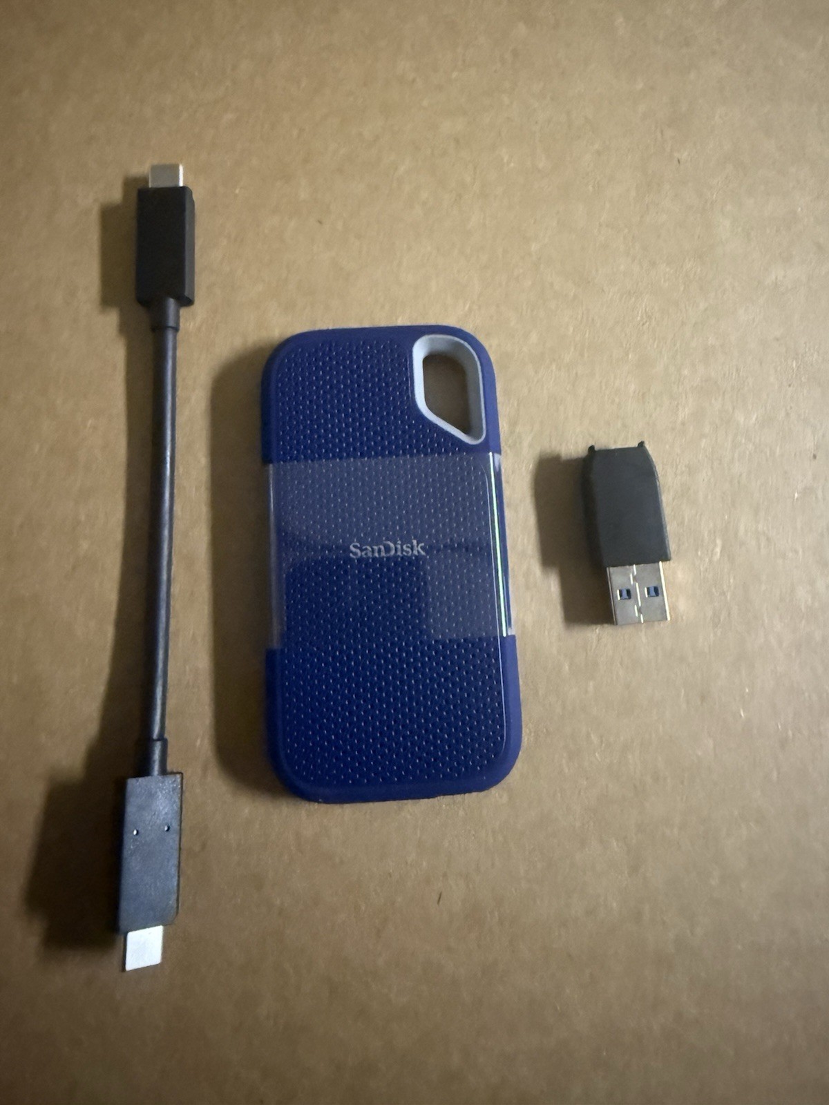 SanDisk Extreme 1TB USB-C Portable External SSD New Never Used No Box🔥✅‼️ SanDisk Extreme 1TB USB-C Portable External SSD New Never Used No Box🔥✅‼️