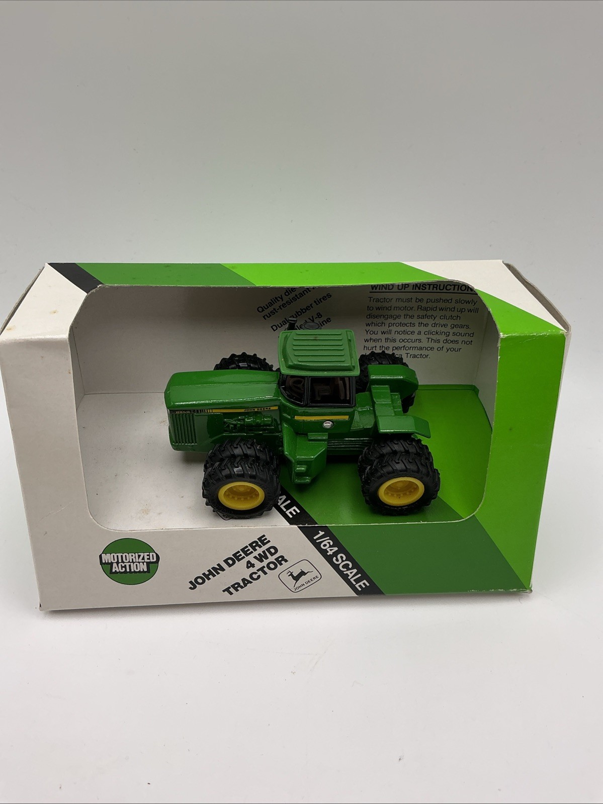 Vintage ERTL John Deere 8850 4WD Tractor, Motorized Action, 1:64 Diecast, NIB Vintage ERTL John Deere 8850 4WD Tractor, Motorized Action, 1:64 Diecast, NIB