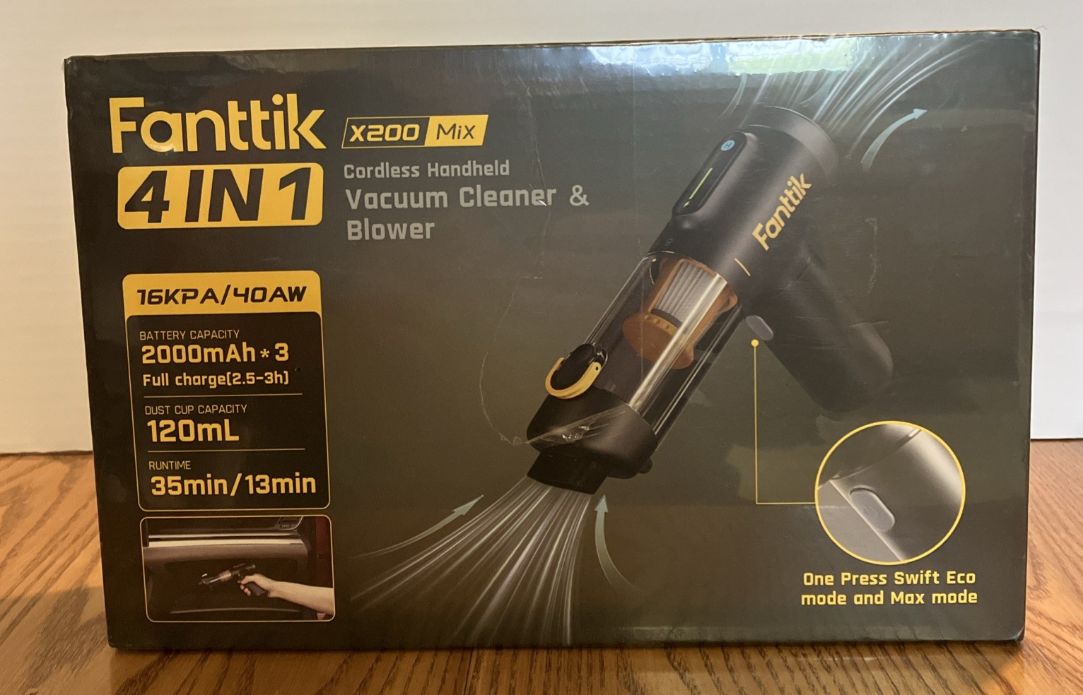 FANTTIK X200 MIX 4 in 1 Cordless Handheld Vacuum Cleaner & Blower NEW Sealed FANTTIK X200 MIX 4 in 1 Cordless Handheld Vacuum Cleaner & Blower NEW Sealed