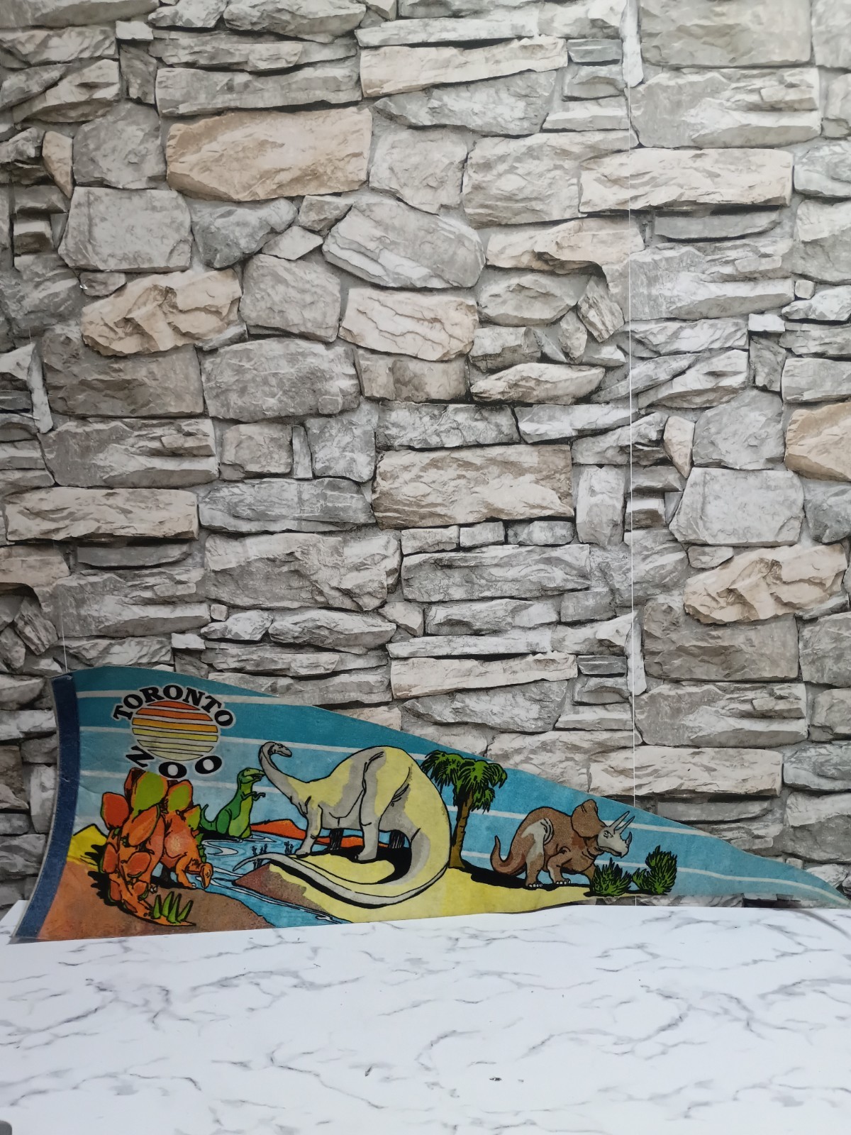 Toronto Zoo Vintage Pennant Flag