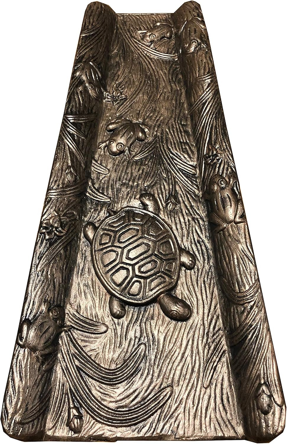Cast Aluminum Splash Block, Antique Bronze