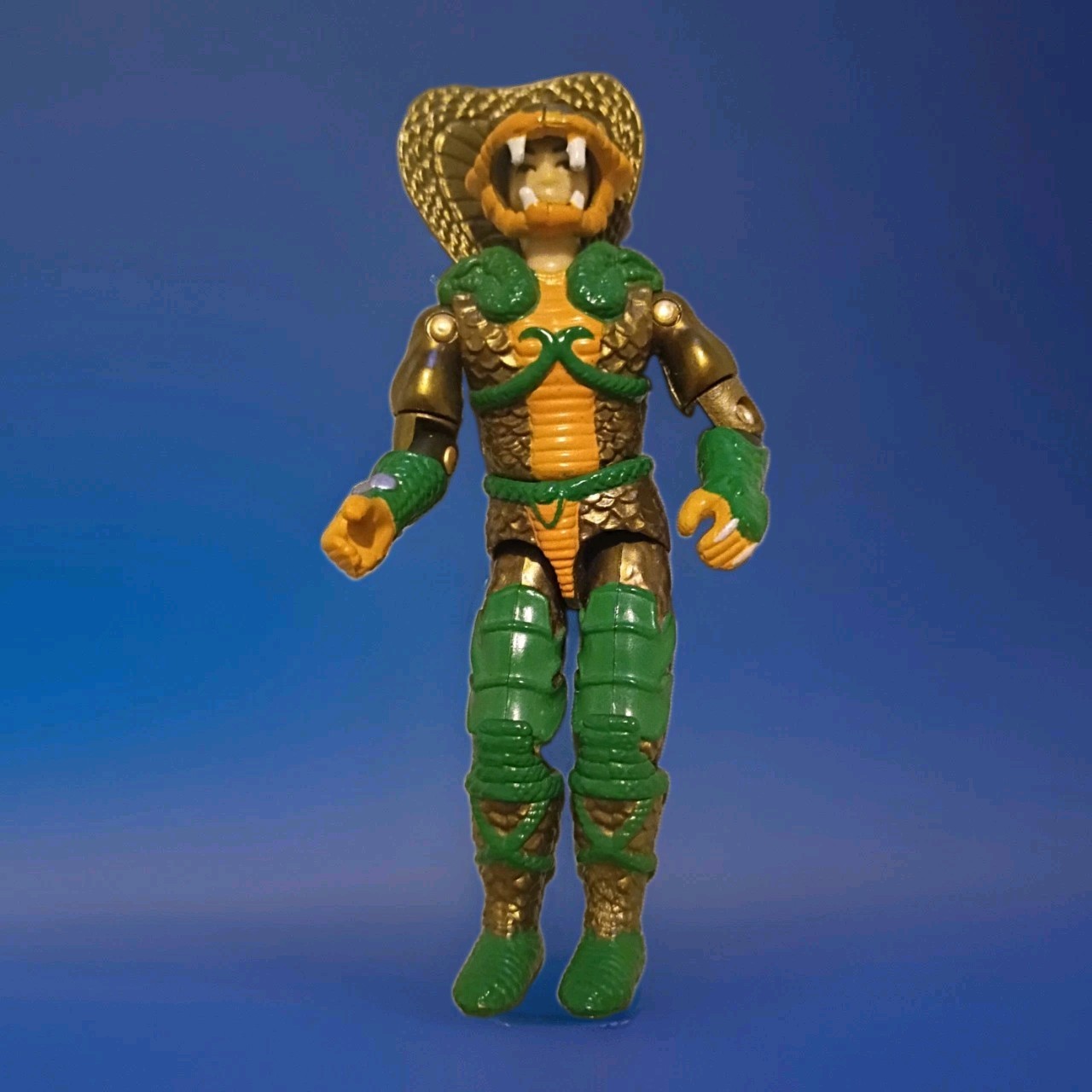 80s TOYS Cobra Serpentor V.1 Vintage 1986 Hasbro GI Joe ARAH Action Figure 80s TOYS Cobra Serpentor V.1 Vintage 1986 Hasbro GI Joe ARAH Action Figure