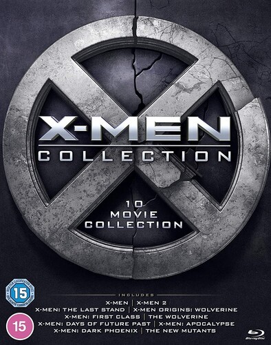 X-Men Collection: 10 Movie Collection [New Blu-ray] UK - Import
