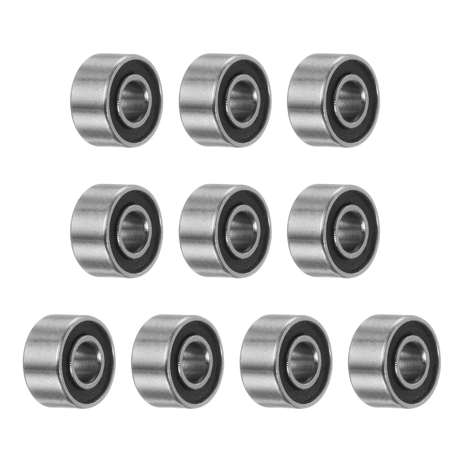 10pcs MR52-2RS Miniature Ball Bearings 2x5x2.5mm Rubber Sealed Bearings]