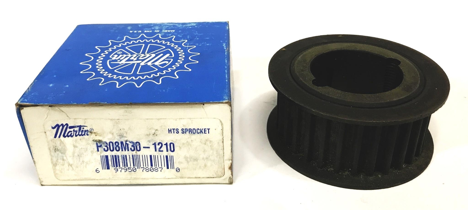 Martin High Torque Drive Belt Sprocket P308M30-1210 NOS