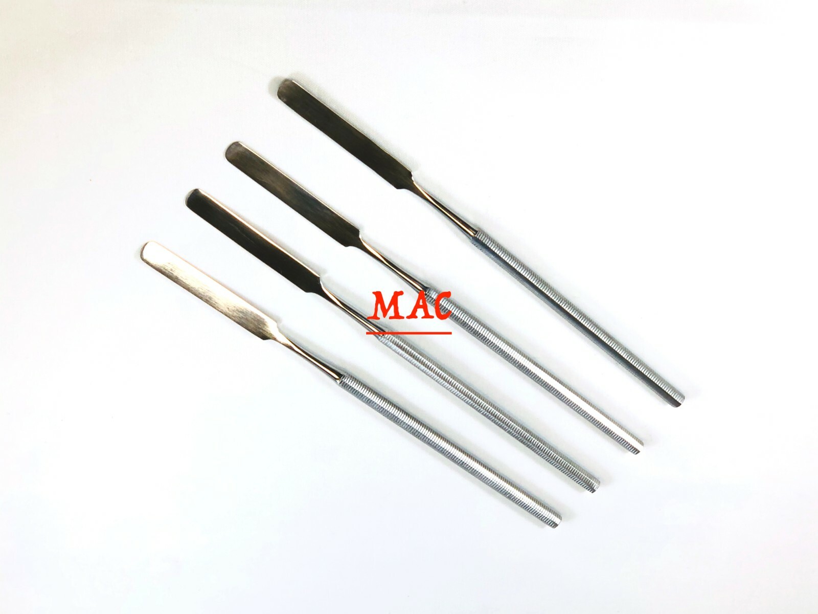 4 Pcs Dental Spatula Cement - Lab Mixing Modeling Restorative