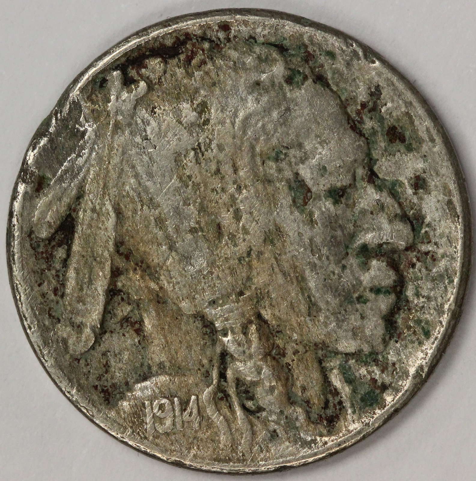 1914 -S Buffalo Nickel XF Extra fine Details Key date ( AP 9065) 1914 -S Buffalo Nickel XF Extra fine Details Key date ( AP 9065)