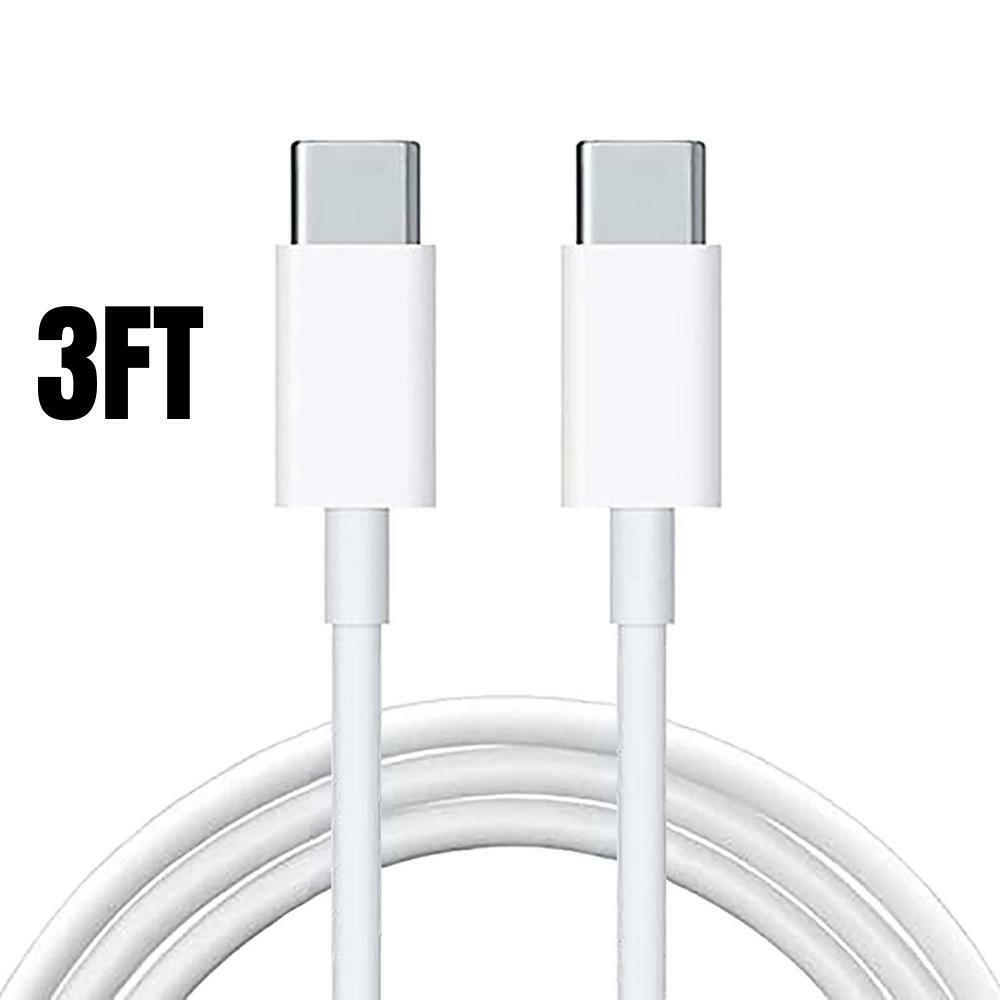 60W/100W Type C To USB C Cable Fast Cord For iPad Mini/Macbook Pro/iPhone 15 Lot