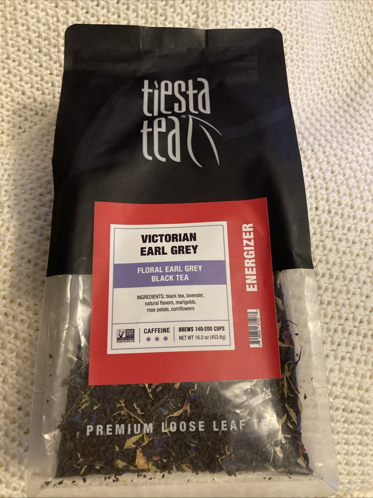 Tiesta Tea - Victorian Earl Grey, Loose 140-200 Cups  Floral 16.0 Oz New