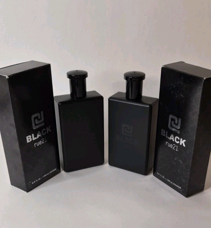 RUE 21 CJ BLACK COLOGNE 3.4 OZ-LOT OF 2-NEW IN BOX RUE 21 CJ BLACK COLOGNE 3.4 OZ-LOT OF 2-NEW IN BOX