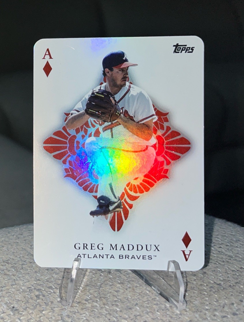 Topps 2023 Series 1 All Aces Greg Maddux Atlanta Braves #AA-3 Insert Topps 2023 Series 1 All Aces Greg Maddux Atlanta Braves #AA-3 Insert