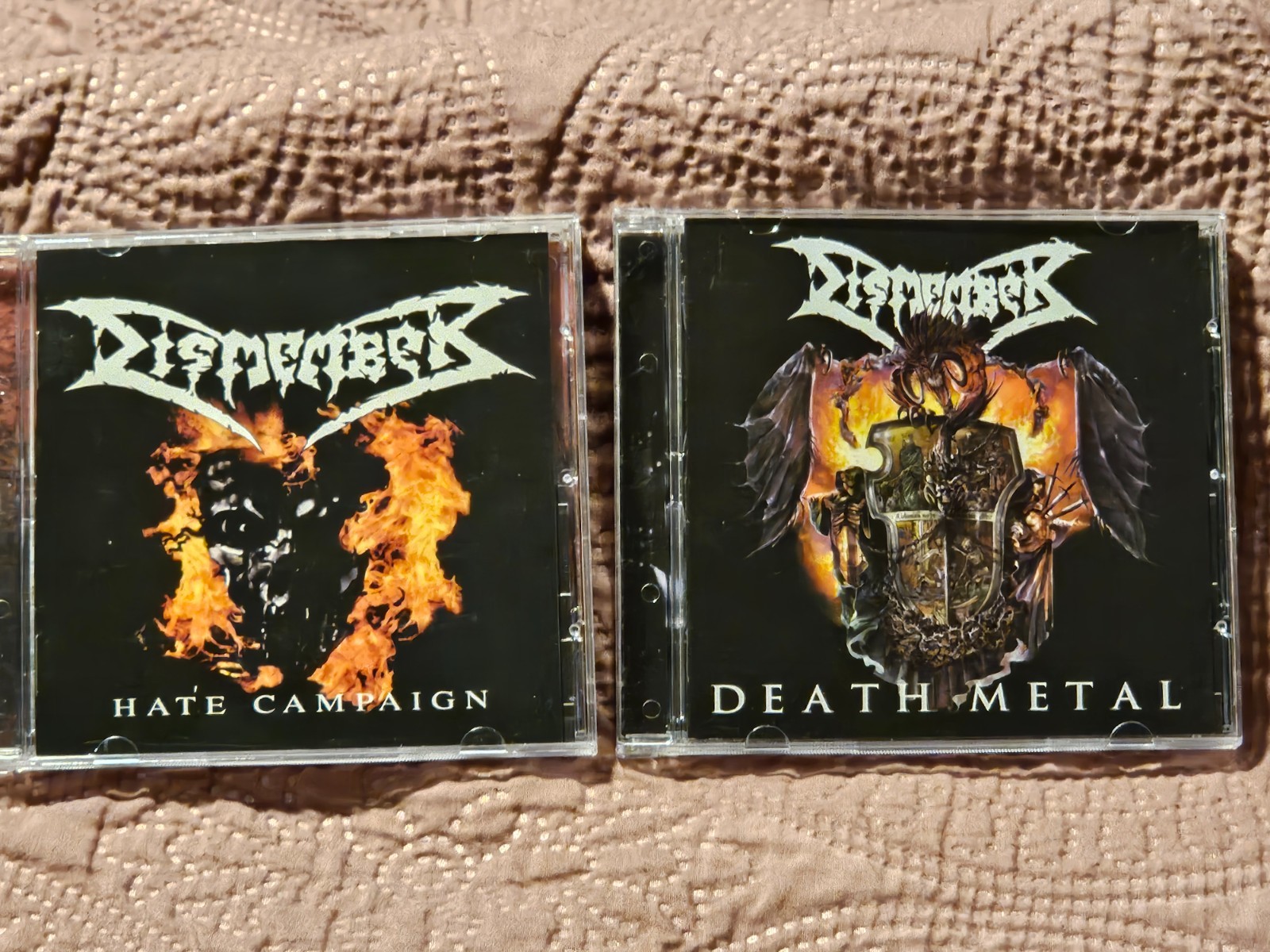 Dismember 2CD Lot (Hate Campaign + Death Metal) Like New