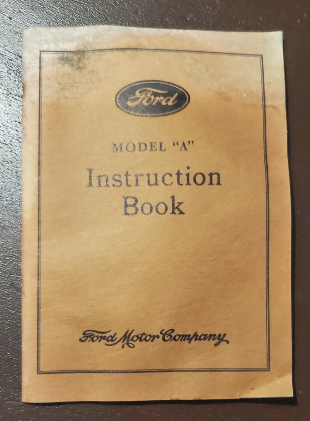 Vintage 1931 Ford Model A Instruction Book Owners Manual Ford Motor Company LOOK Vintage 1931 Ford Model A Instruction Book Owners Manual Ford Motor Company LOOK