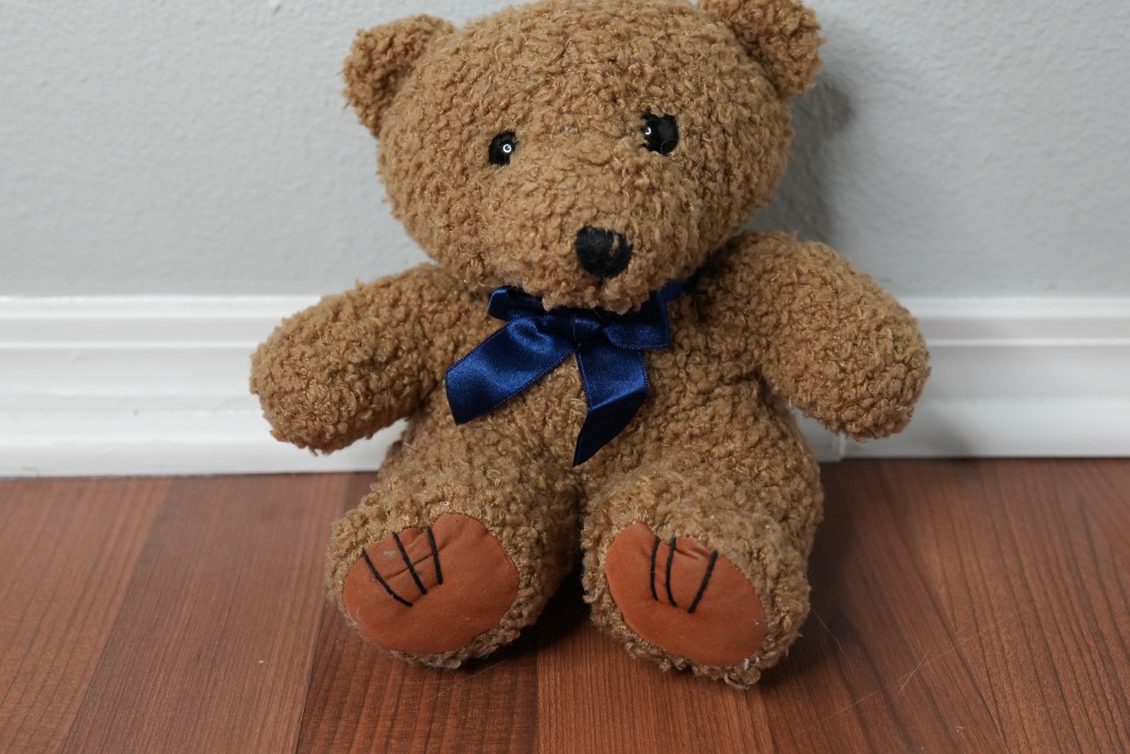 Vintage 1995 Fiesta T.C. Dawson Patrick Bear Brown Curly Plush Teddy 12