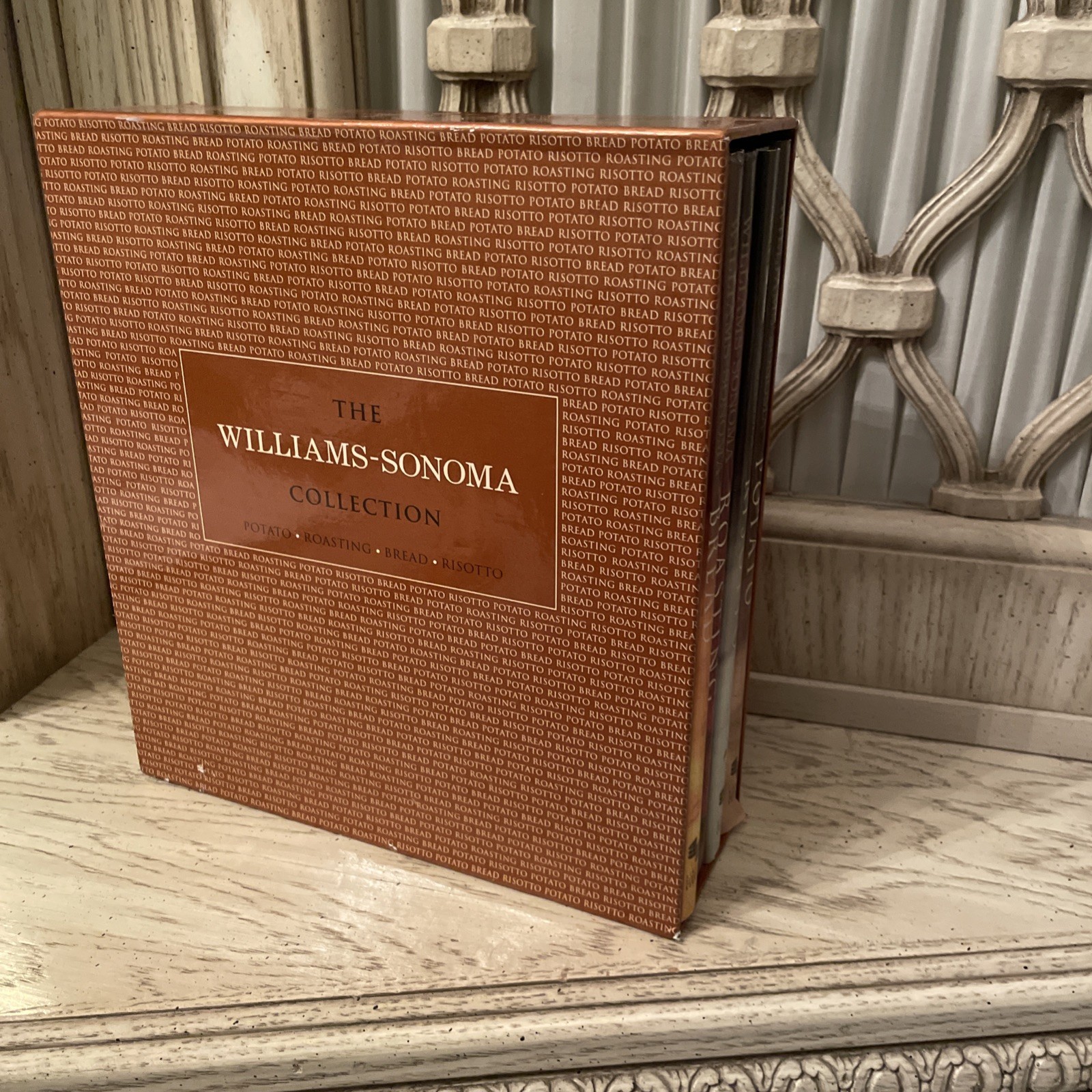 THE WILLIAMS-SONOMA COLLECTION COOKBOOKS BOXED SET-BREAD, RISOTTO, ROASTING, POT THE WILLIAMS-SONOMA COLLECTION COOKBOOKS BOXED SET-BREAD, RISOTTO, ROASTING, POT