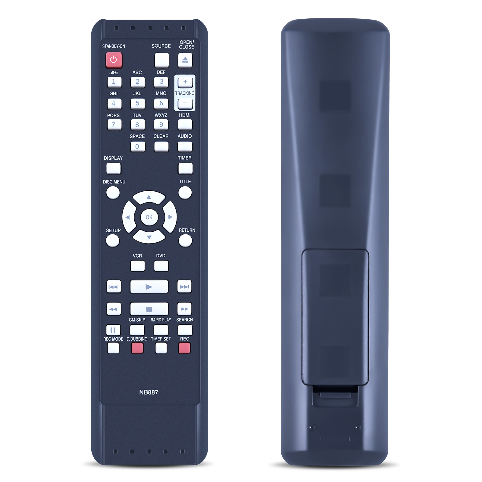 NB887 NB887UD Remote Control For Magnavox DVD VCR Combo ZV427MG9 RZV427MG9