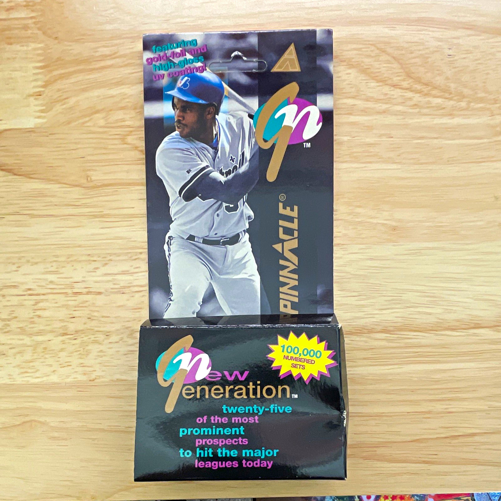 Pinnacle 1994 New Generation 25-Card MLB Baseball Set #043771 Numbered COA