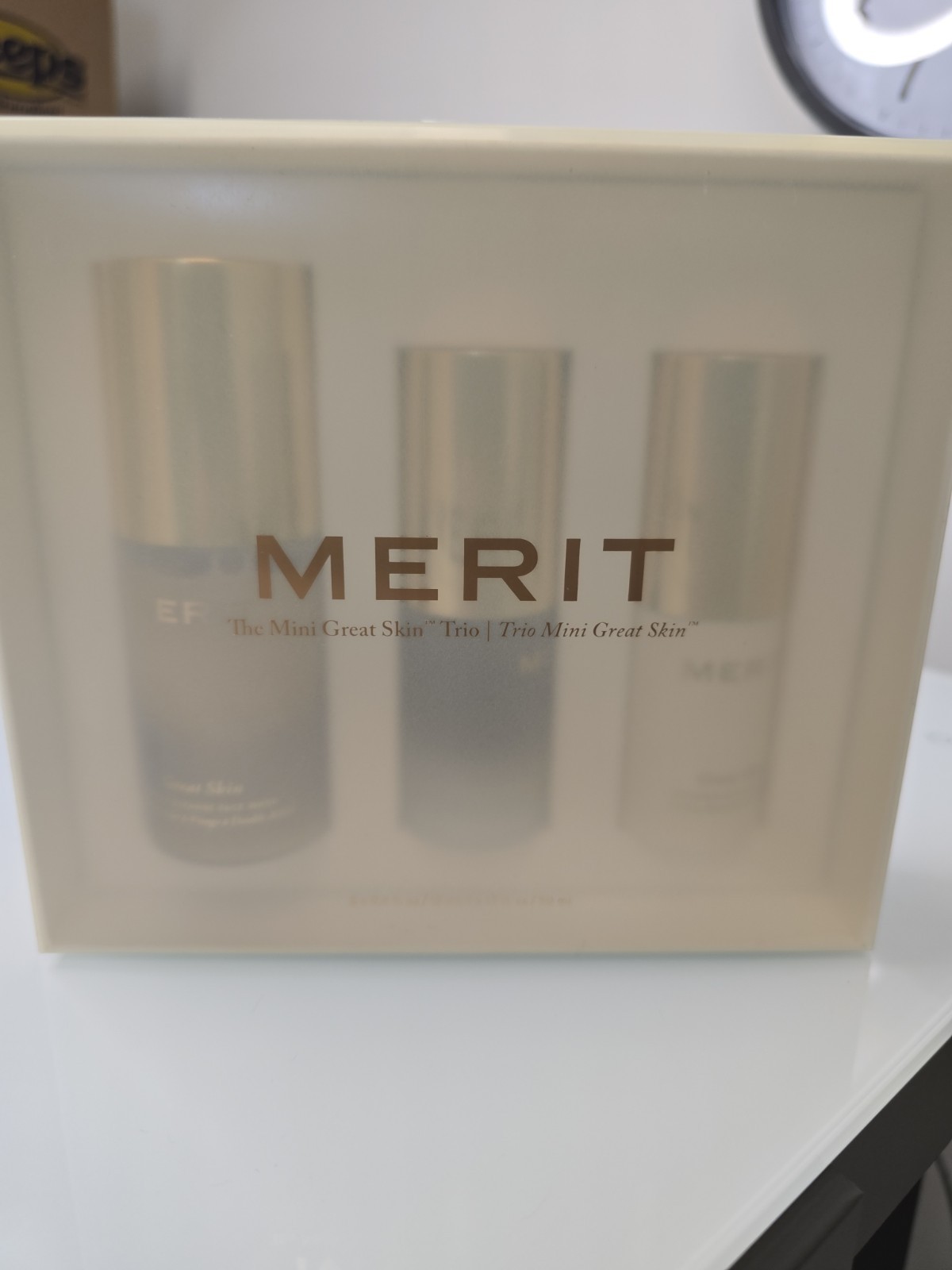 MERIT The Mini Great Skin Trio Limited Edition Skincare Set - NEW MERIT The Mini Great Skin Trio Limited Edition Skincare Set - NEW