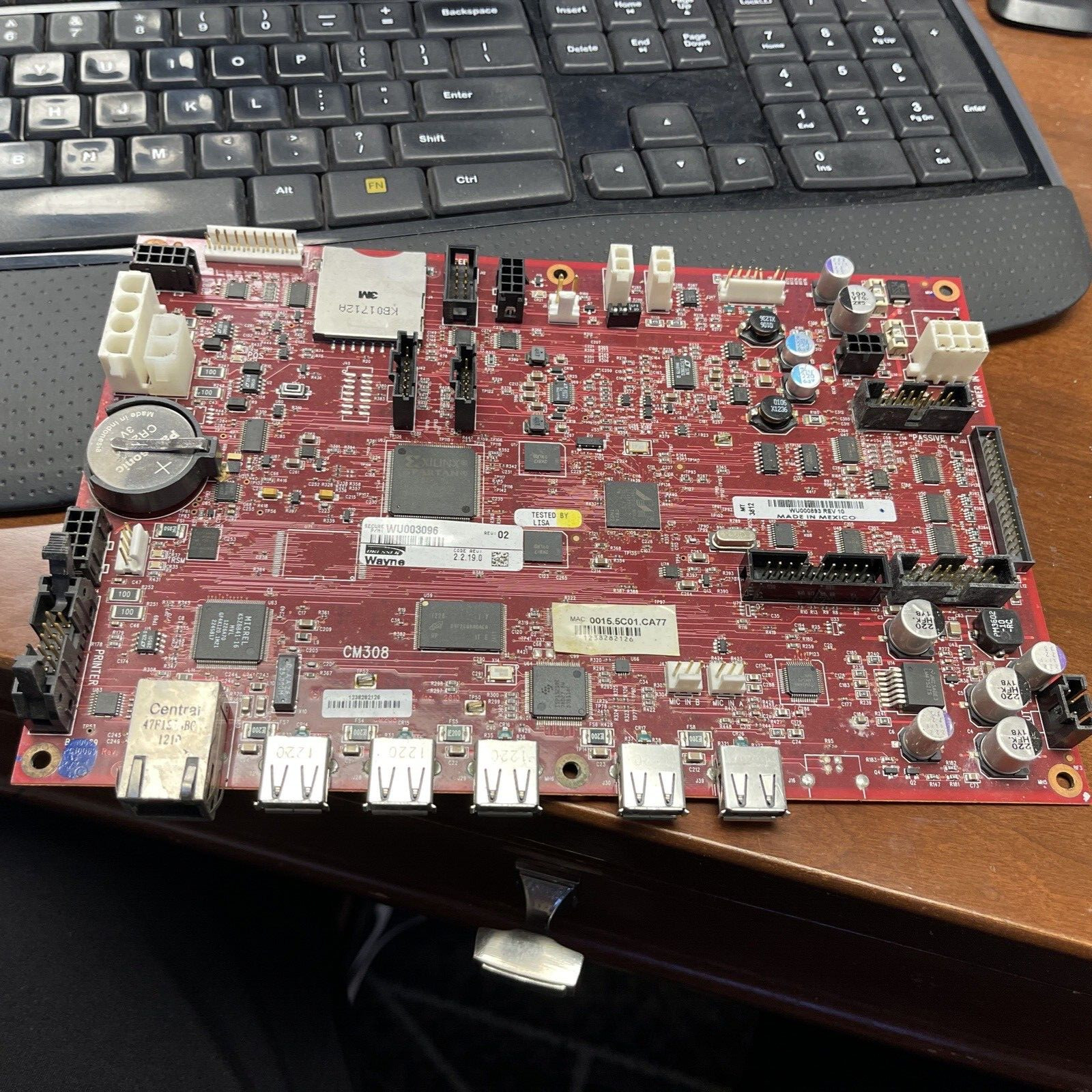 NEW Wayne WU003096-R IX R2 Secure CPU Board with Application **FREE SHIPPING** NEW Wayne WU003096-R IX R2 Secure CPU Board with Application **FREE SHIPPING**