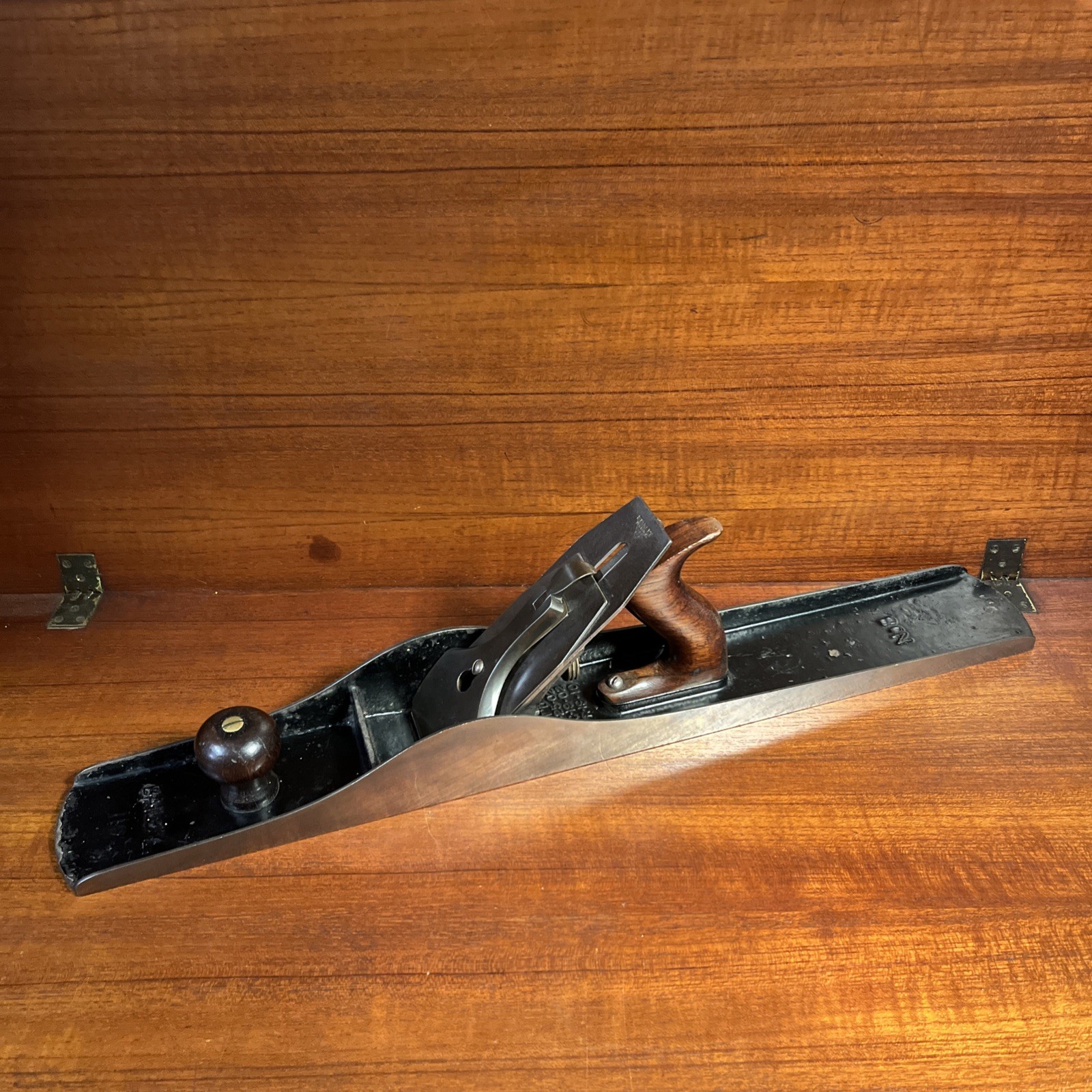 STANLEY  No.8  TYPE 11  1910-1918  SMOOTH SOLE PLANE EXCELLENT CONDITION