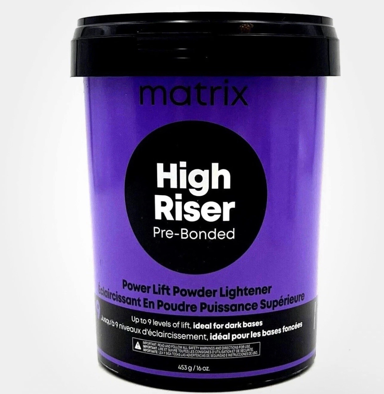 Matrix High Riser Pre-Bonded Lightener 9 level Lift 16 oz Matrix High Riser Pre-Bonded Lightener 9 level Lift 16 oz