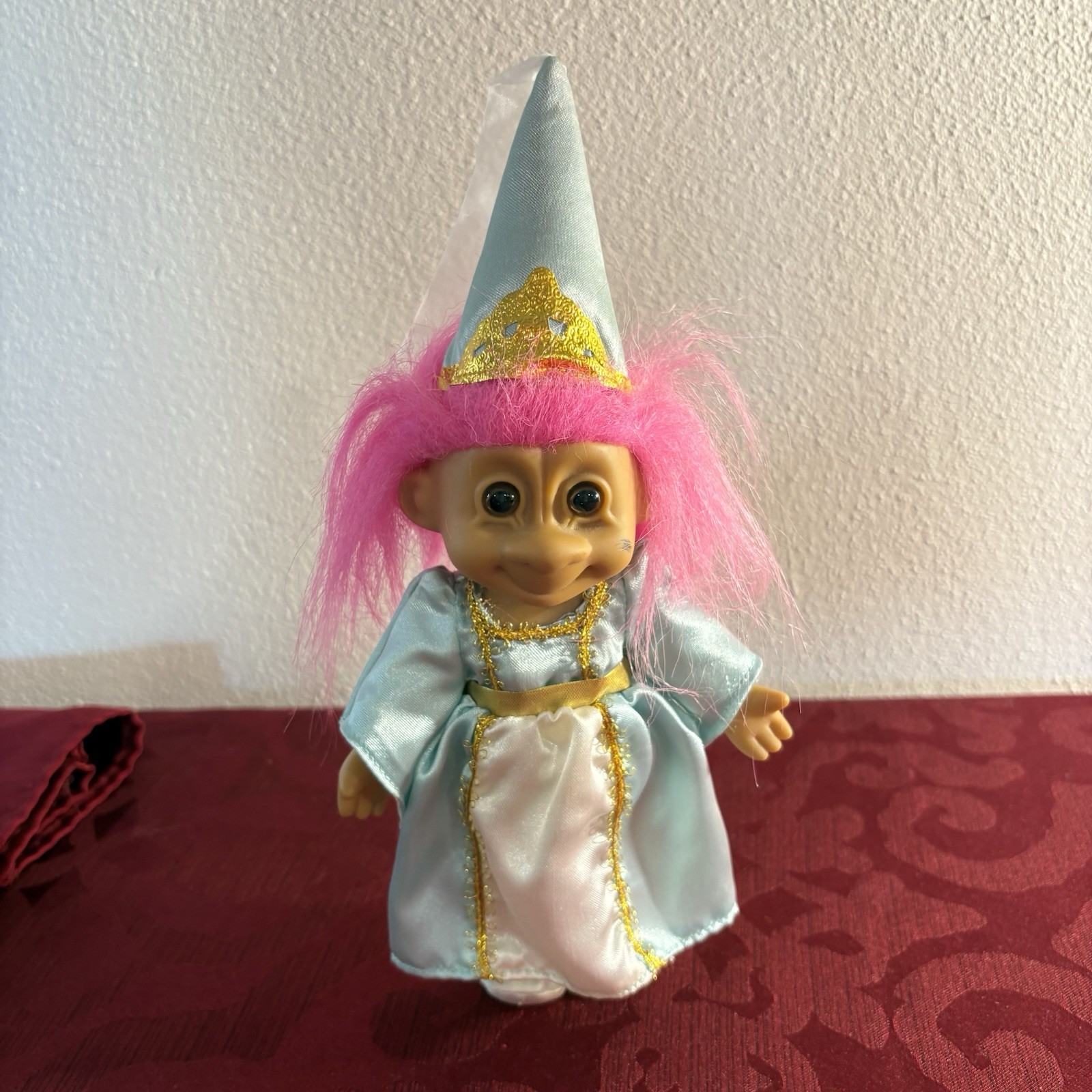 Vtg 1990\'s Russ Troll Poseable Tracey Medieval Renaissance Princess 7\ Vtg 1990\'s Russ Troll Poseable Tracey Medieval Renaissance Princess 7\
