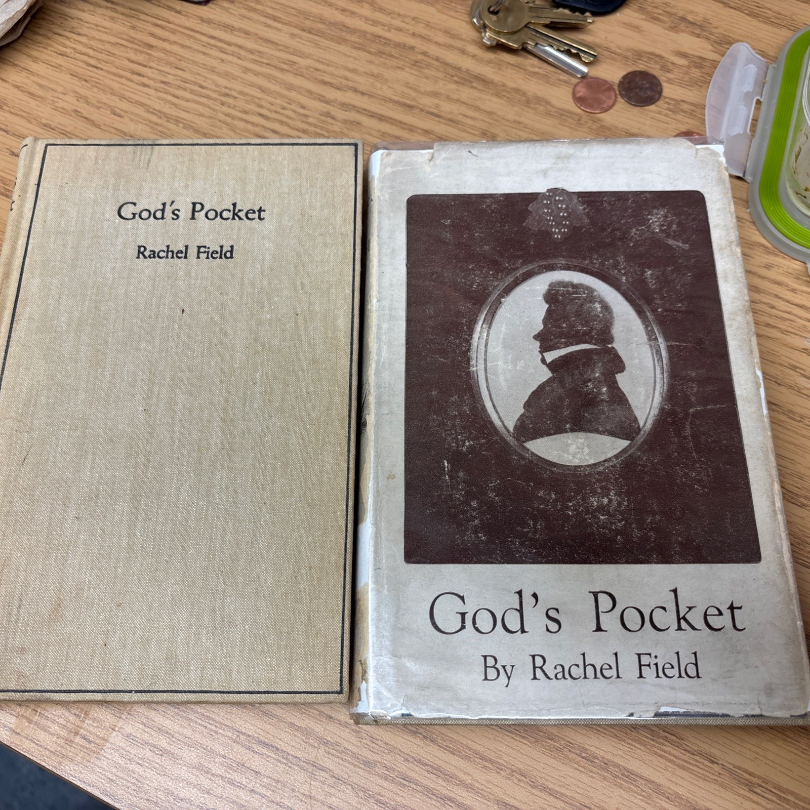 2 Copies Of God\'s Pocket Rachel Field 1934 2 Copies Of God\'s Pocket Rachel Field 1934