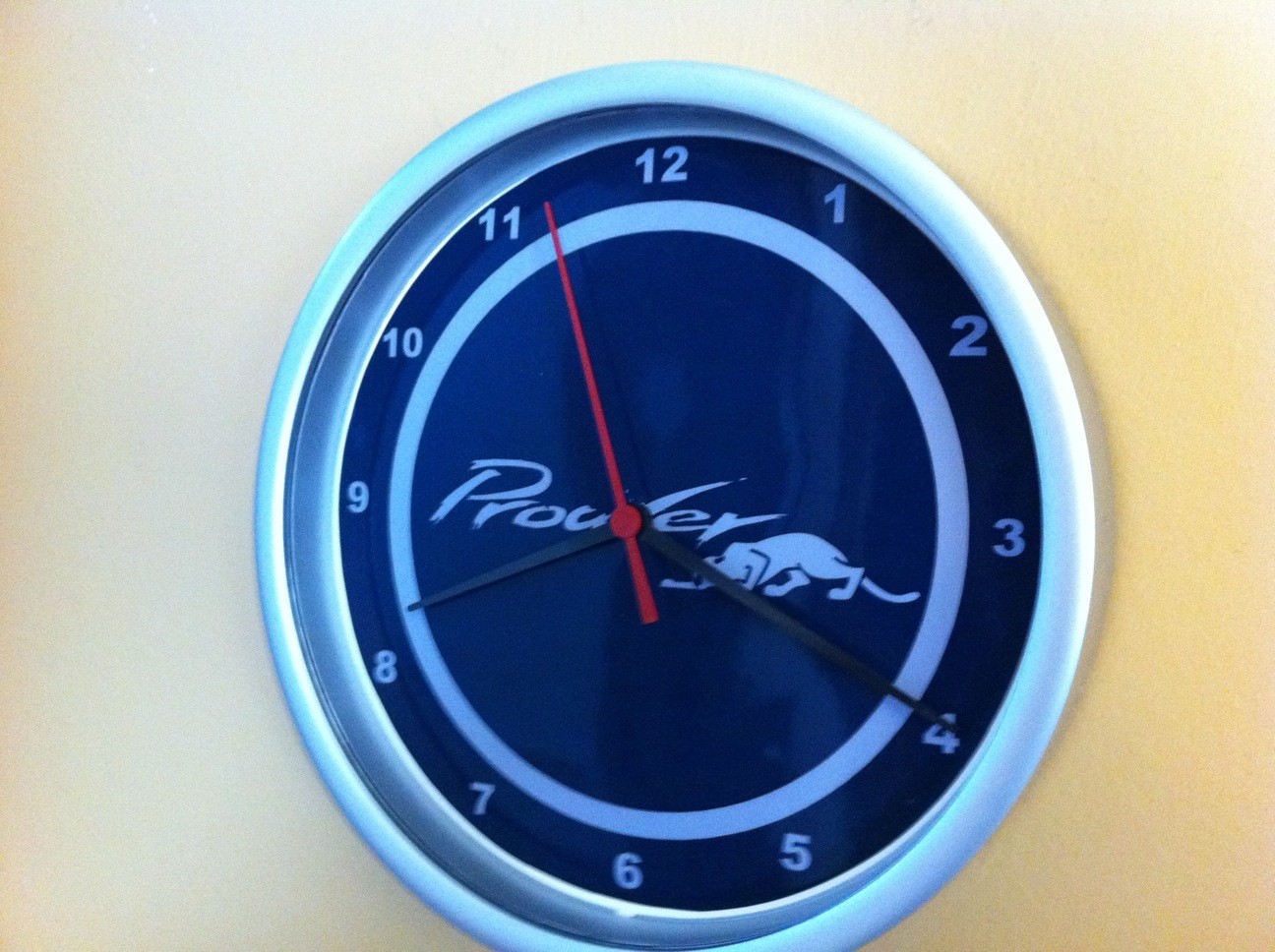 Plymouth Prowler Motors Garage Mechanic Man Cave Advertising Clock Sign