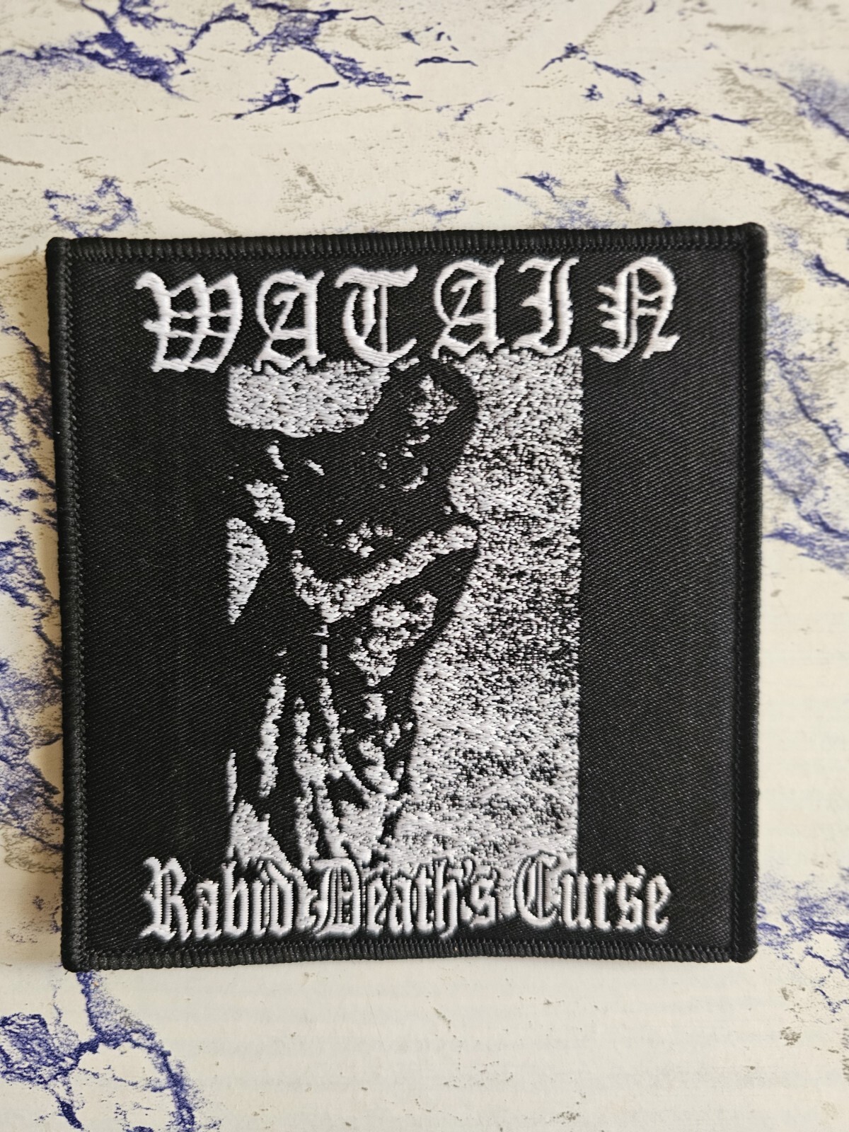 Watain Rabid Death\'s Curse Woven Patch Watain Rabid Death\'s Curse Woven Patch