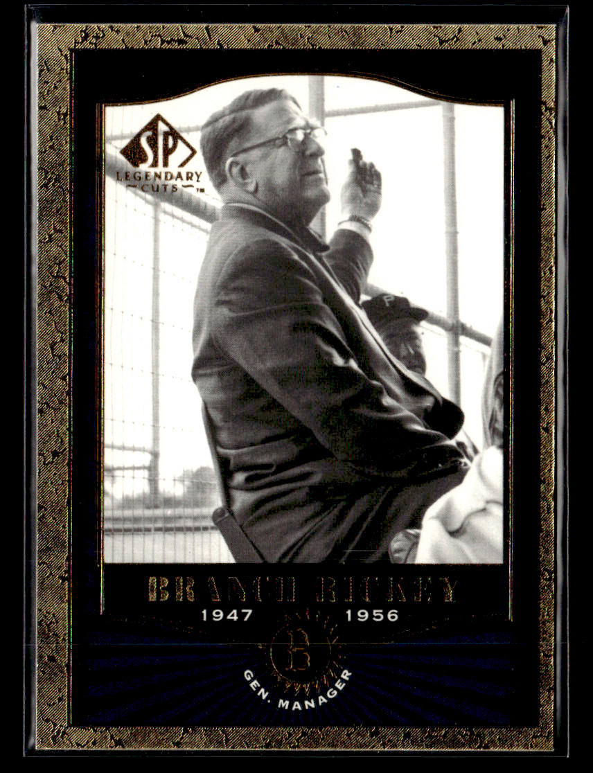 2001 SP Legendary Cuts #34 Branch Rickey Card Brooklyn Dodgers 2001 SP Legendary Cuts #34 Branch Rickey Card Brooklyn Dodgers