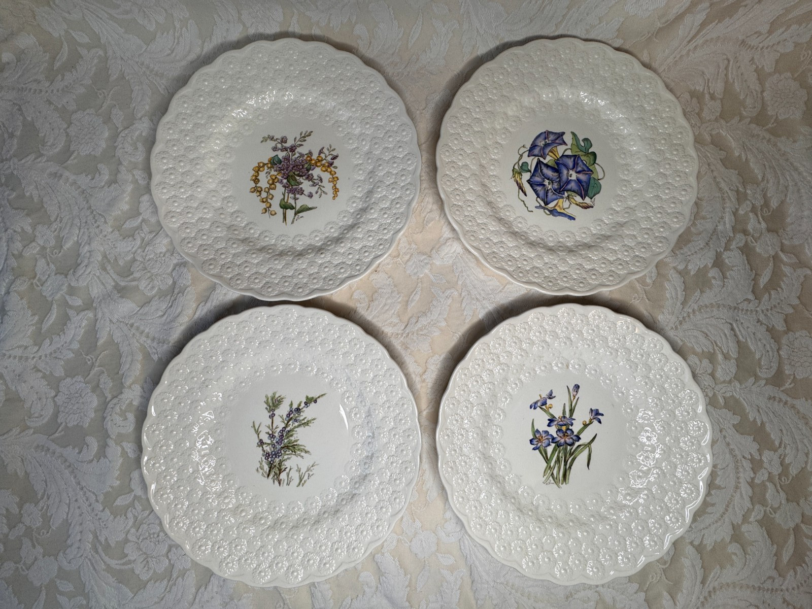 Set of 4 Copeland Spode England 9\