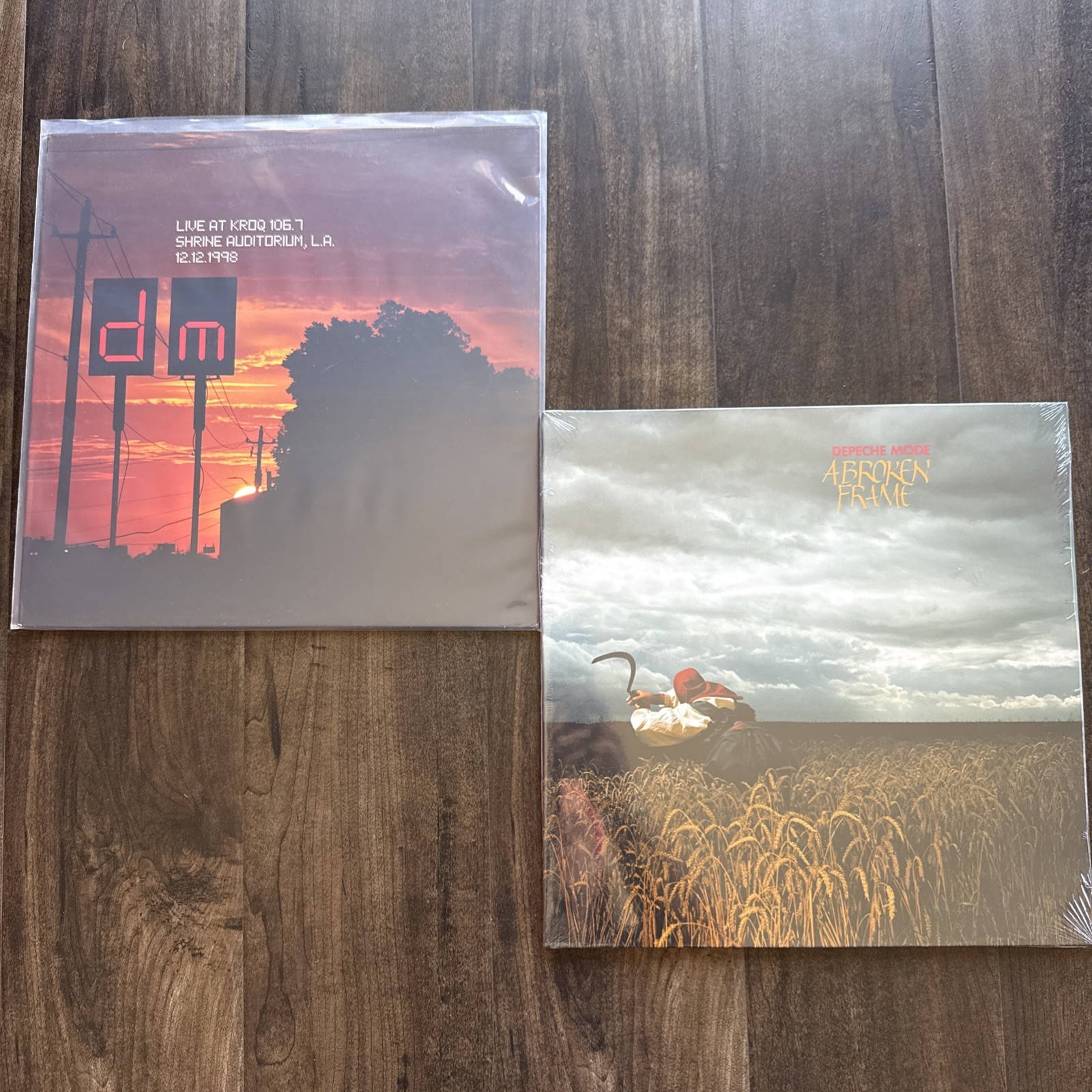 Depeche Mode 2 x LP Vinyl Record Lot A Broken Frame Live At KROQ 106.7 1998 Depeche Mode 2 x LP Vinyl Record Lot A Broken Frame Live At KROQ 106.7 1998
