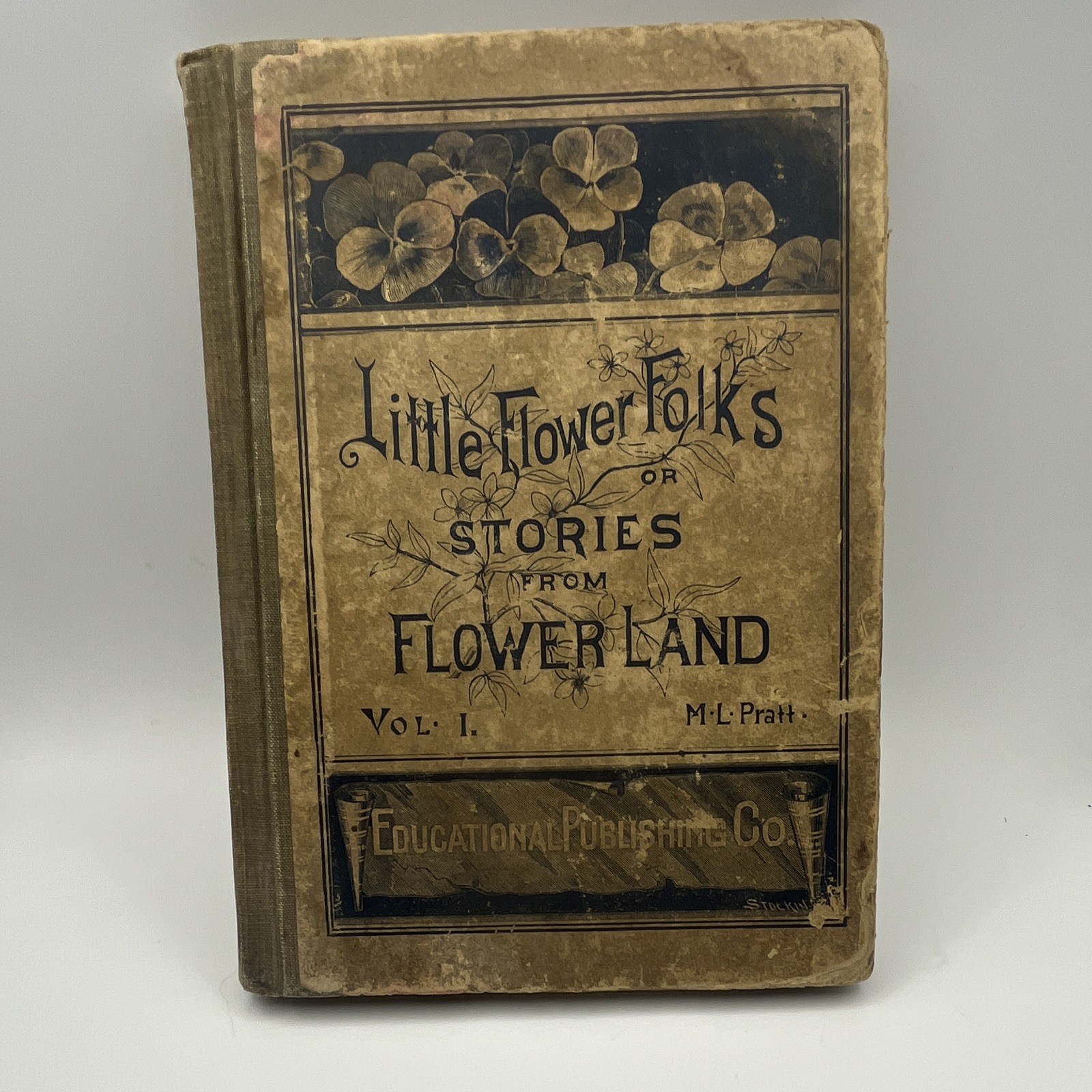 Mara L. Pratt Little Flower Folks Vol I Illustrated Hardcover 1890 Edu Pub Co Mara L. Pratt Little Flower Folks Vol I Illustrated Hardcover 1890 Edu Pub Co