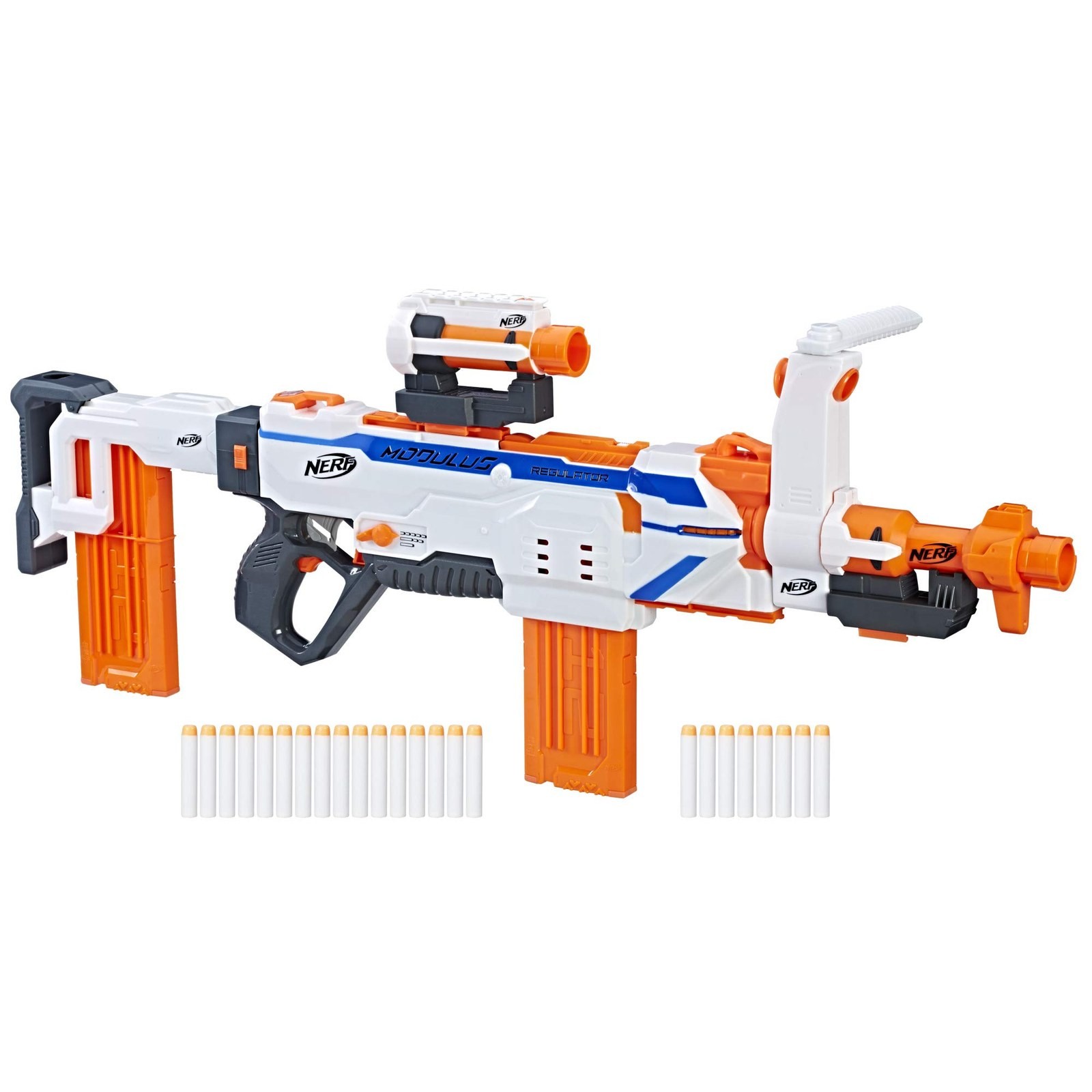 Nerf Modulus Regulator C1294 Motorized Blaster 3 Modes 24 Darts