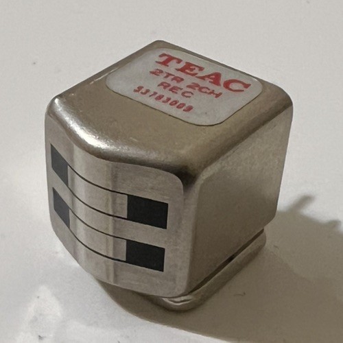 New TEAC Original 2TR/2CH Record Head #53783009 for Reel to Reel Players New TEAC Original 2TR/2CH Record Head #53783009 for Reel to Reel Players