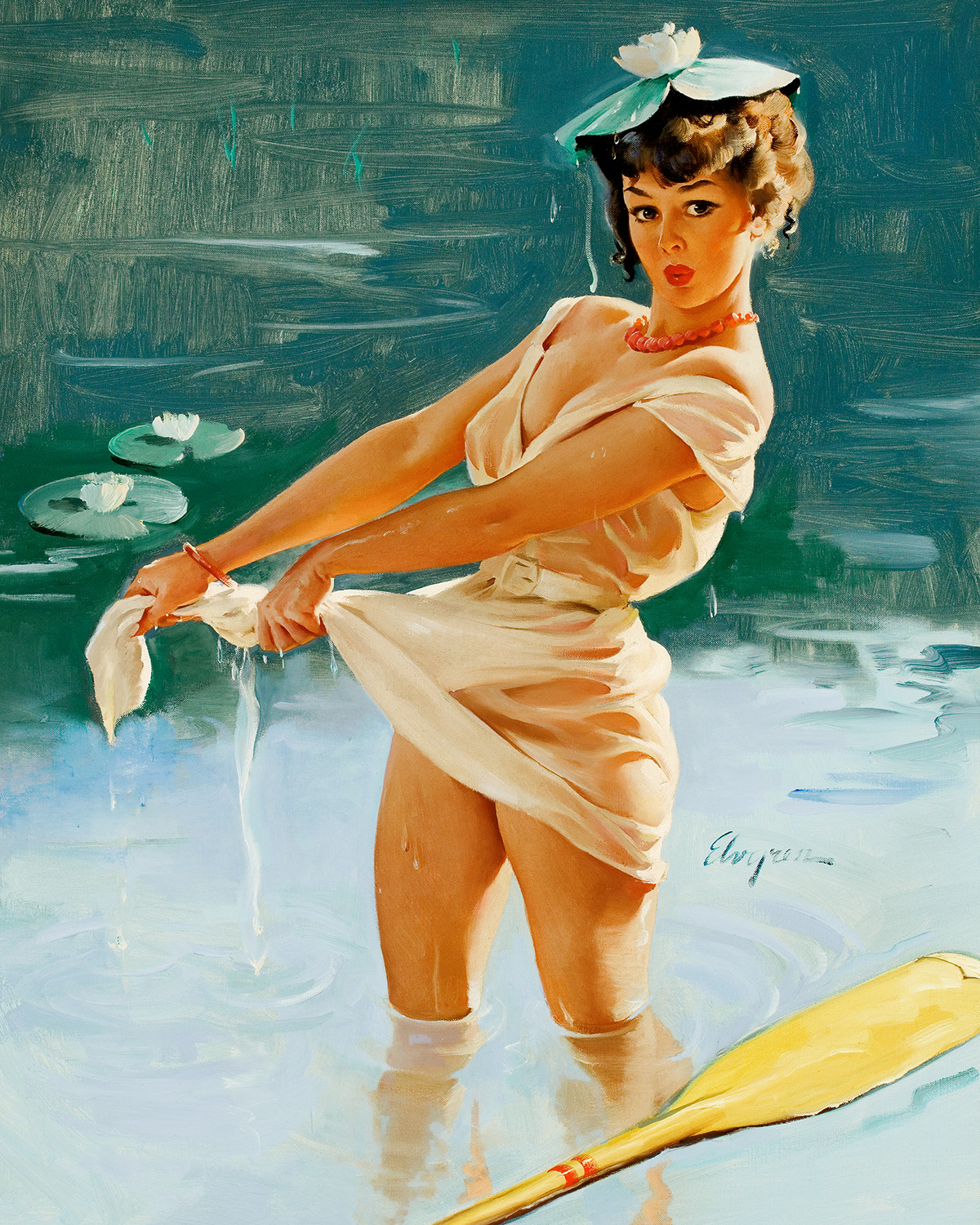 Gil Elvgren Pin-Up \