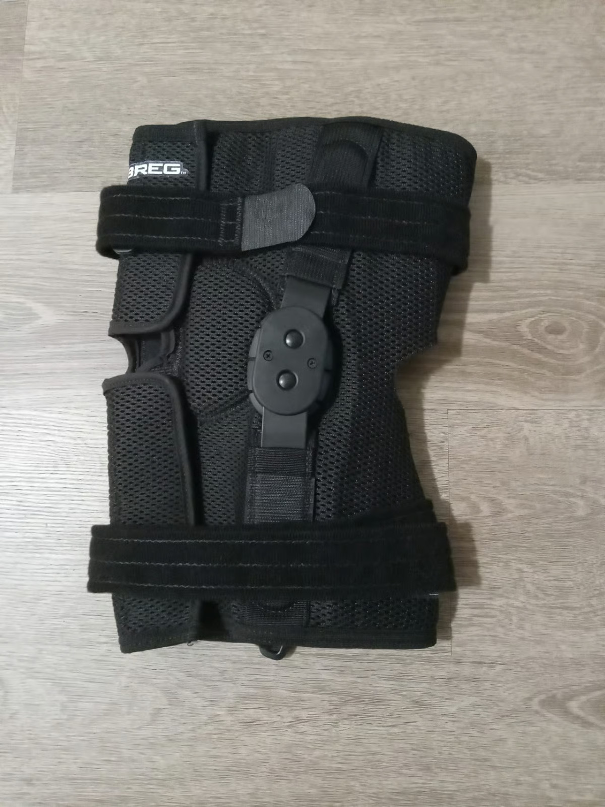 Breg Wrap Shortrunner Knee Brace Hinged Stabilization Adjustable Air Mesh XL