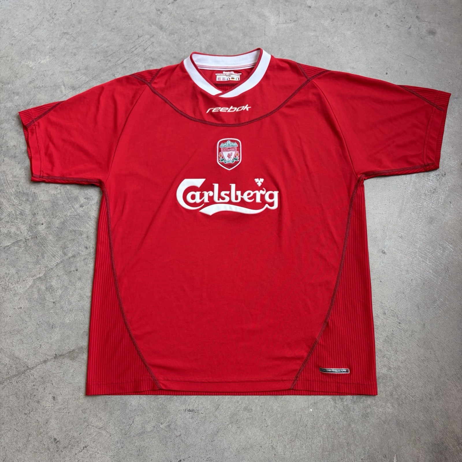 Vintage 2002-2004 Reebok Liverpool Home Jersey Shirt Kit Soccer Football Large