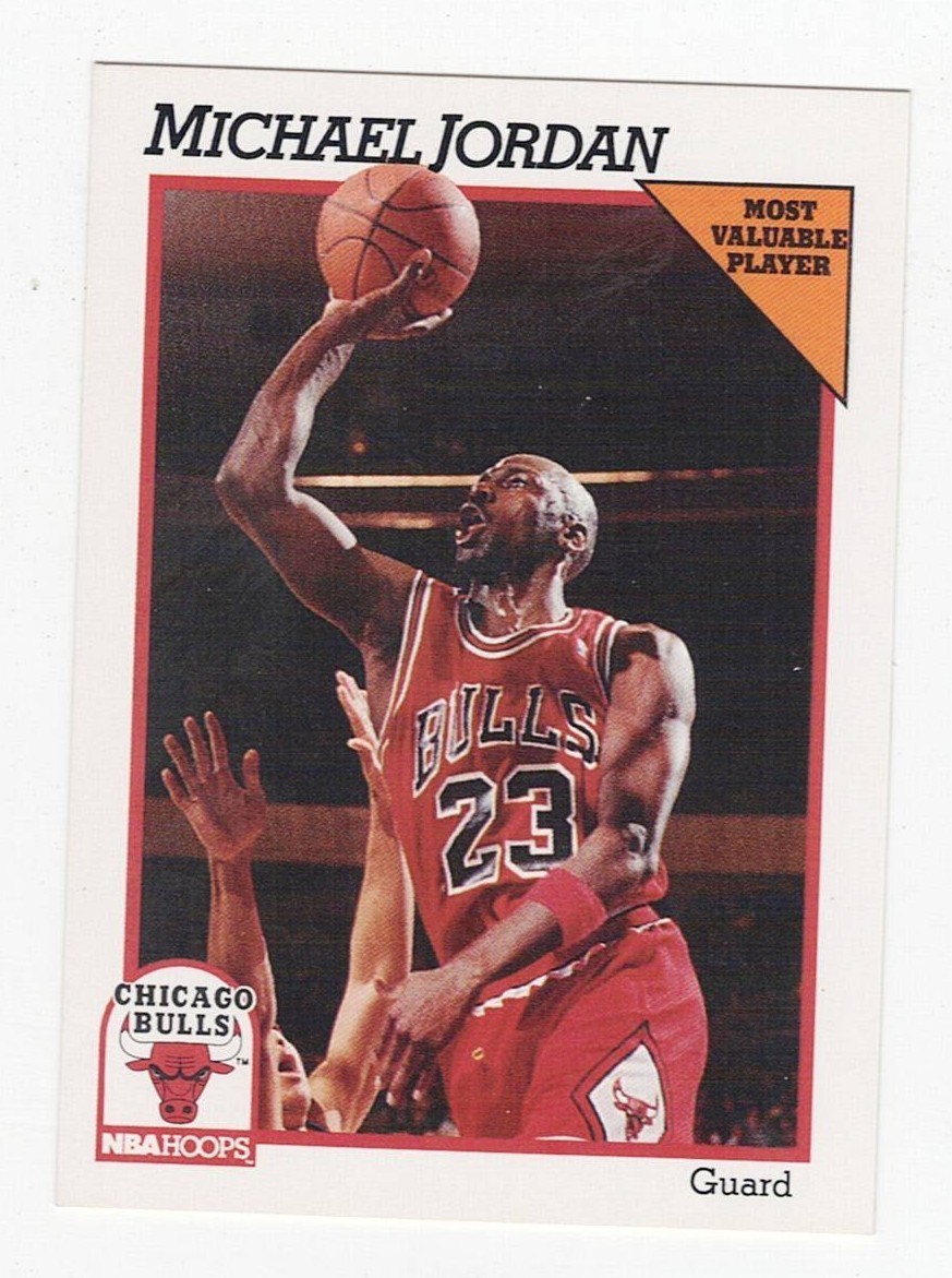 1991-92 NBA Hoops - Michael Jordan #30