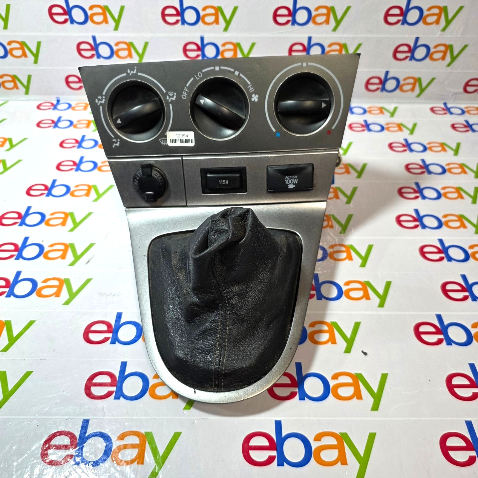 2005 - 2008 Toyota Matrix HVAC Climate Control Shifter Bezel Trim Manual Trans 2005 - 2008 Toyota Matrix HVAC Climate Control Shifter Bezel Trim Manual Trans