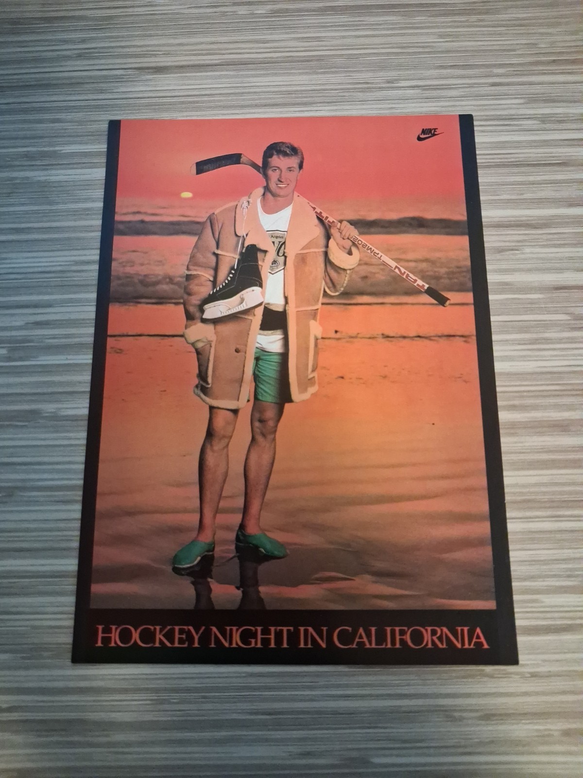 Vintage Nike 5x7 Poster Card \