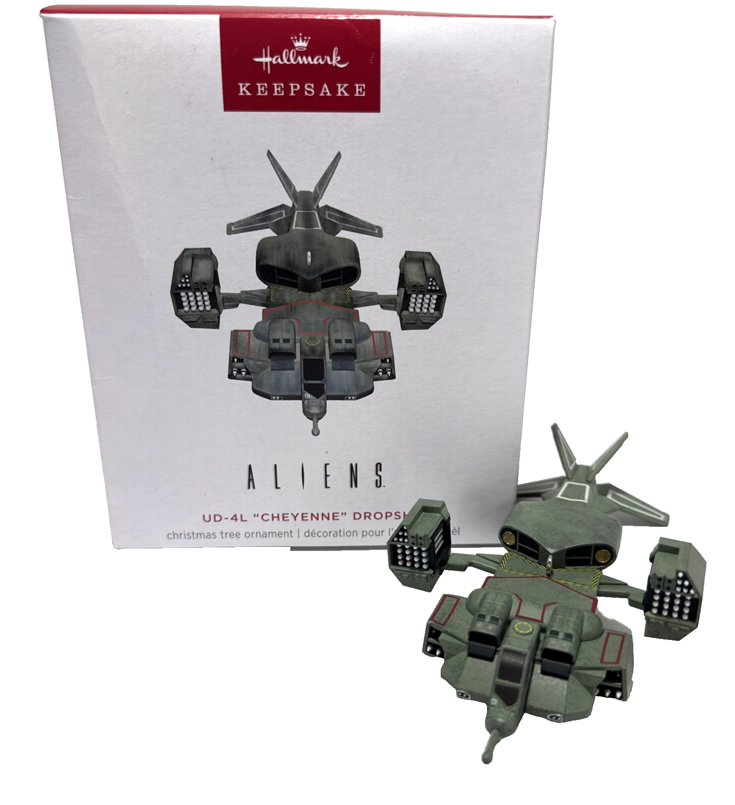 2026 Hallmark Ornament UD 4L Cheyenne Dropship Aliens