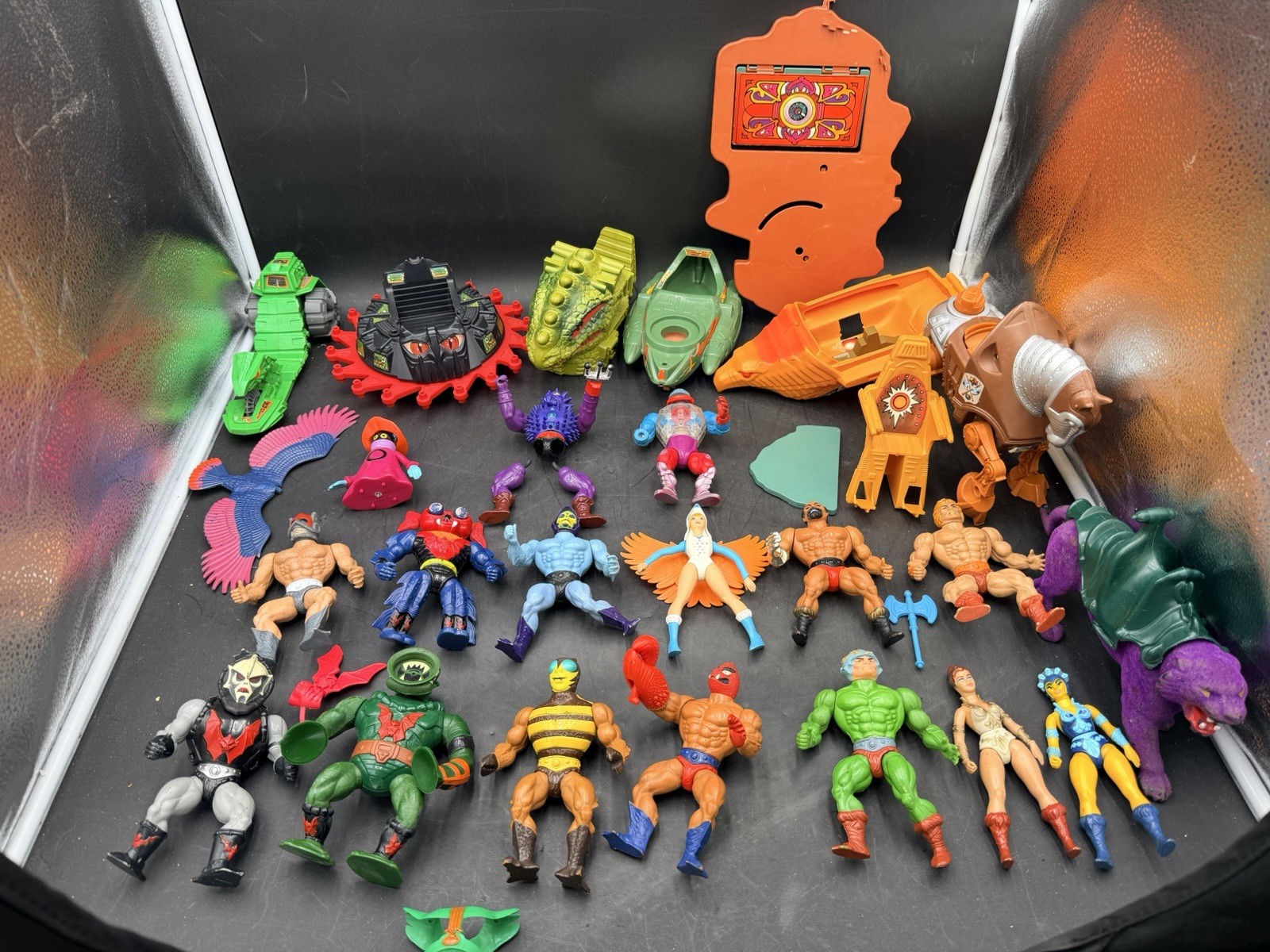 VTG 1980s Masters of the Universe MOTU Action Figure Lot He Man Skeletor +++ VTG 1980s Masters of the Universe MOTU Action Figure Lot He Man Skeletor +++