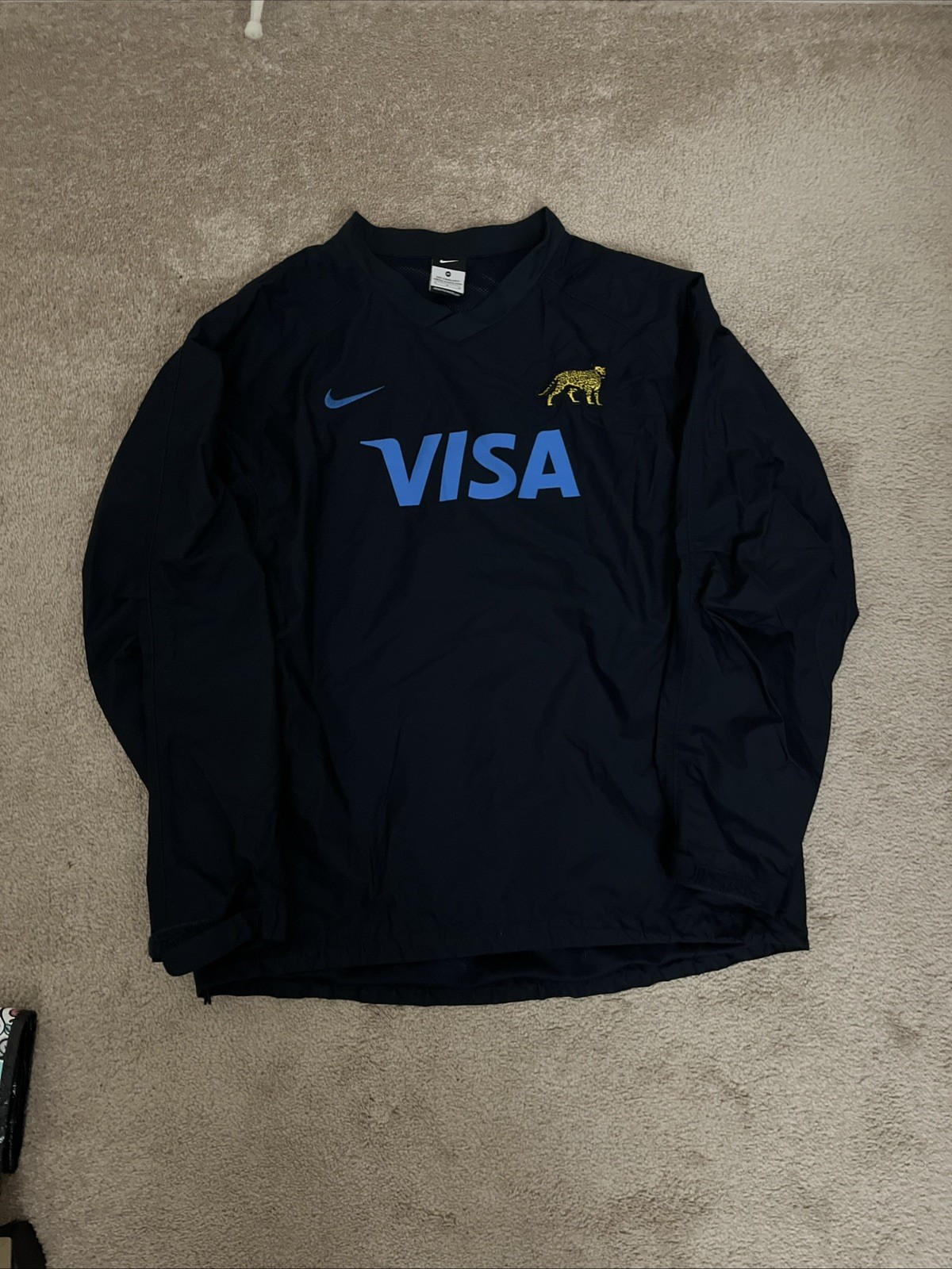 Nike Los Pumas Argentina National Union Rugby Team Soccer Jersey Football Shirt Nike Los Pumas Argentina National Union Rugby Team Soccer Jersey Football Shirt