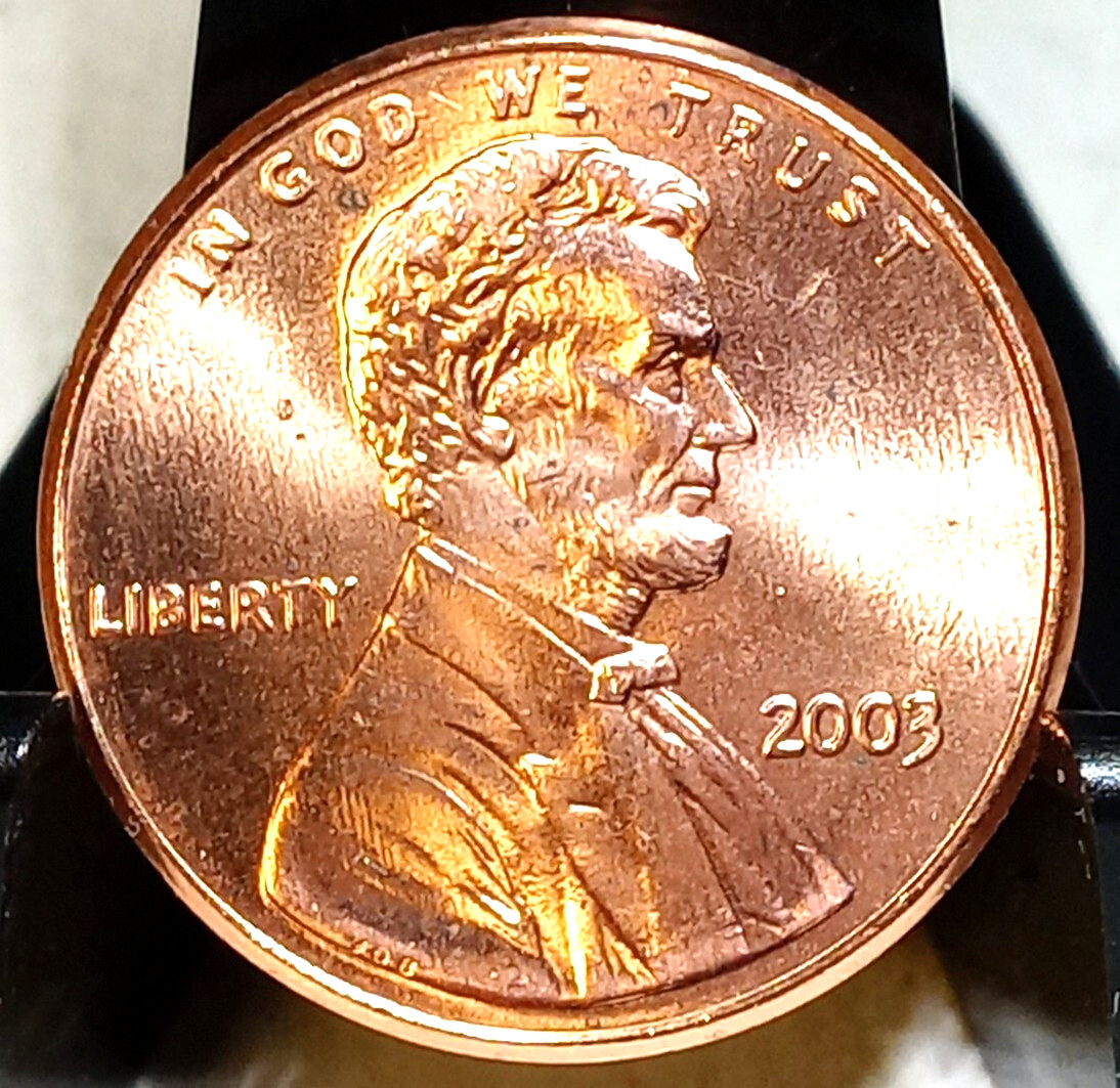 2003 P Lincoln Memorial Cent Uncirculated BU 2003 P Lincoln Memorial Cent Uncirculated BU